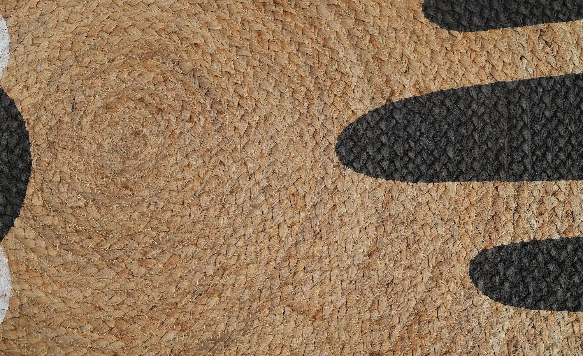 Thumbnail - KJUT Flechtteppich  Kids-Teppich ¦ Jute,Baumwolle Ø: 120 Teppiche > Kinderteppiche - Höffner