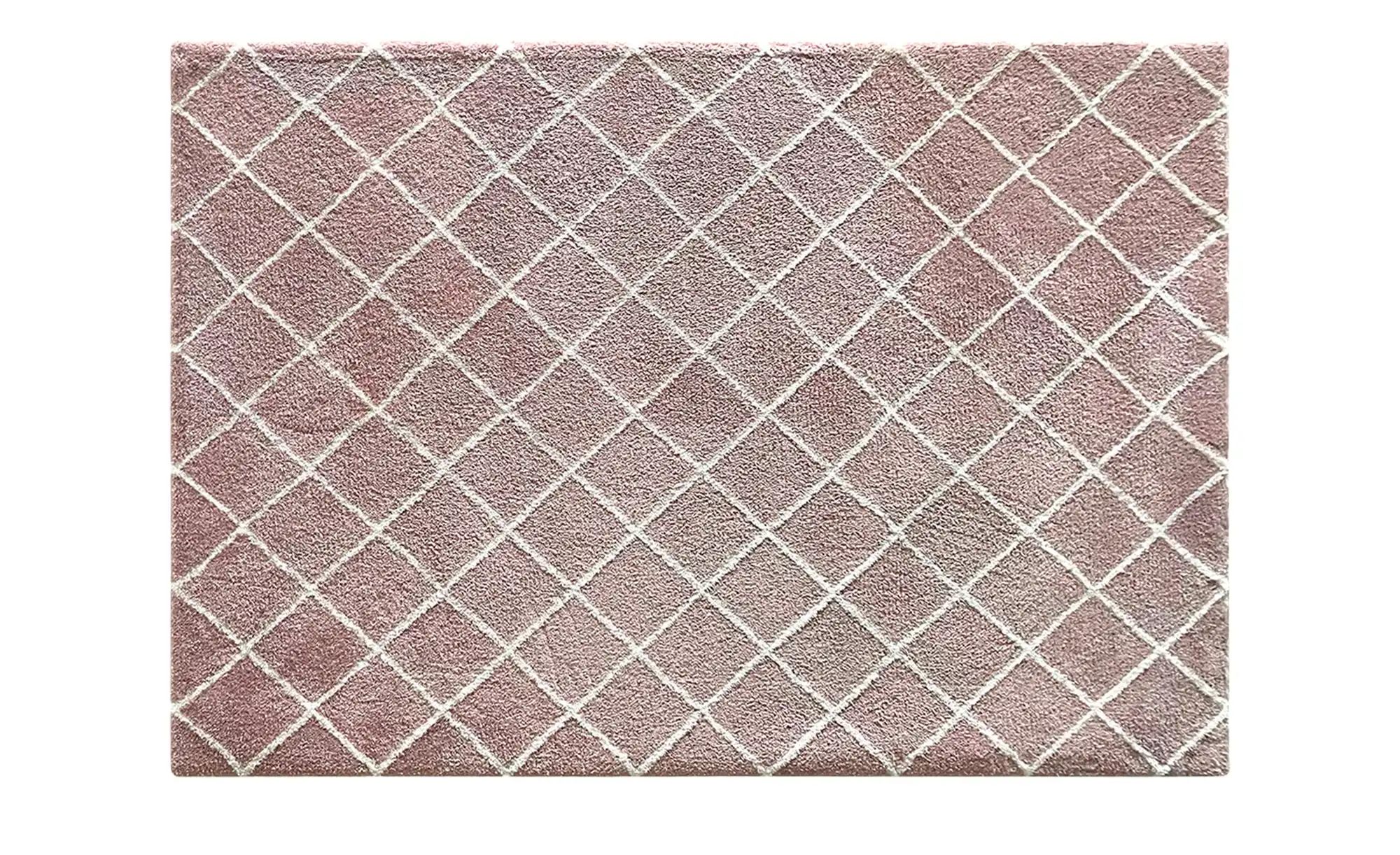 como Tuft-Teppich  Mesh ¦ rosa/pink ¦ Synthetische Fasern ¦ Maße (cm): B: 1 günstig online kaufen