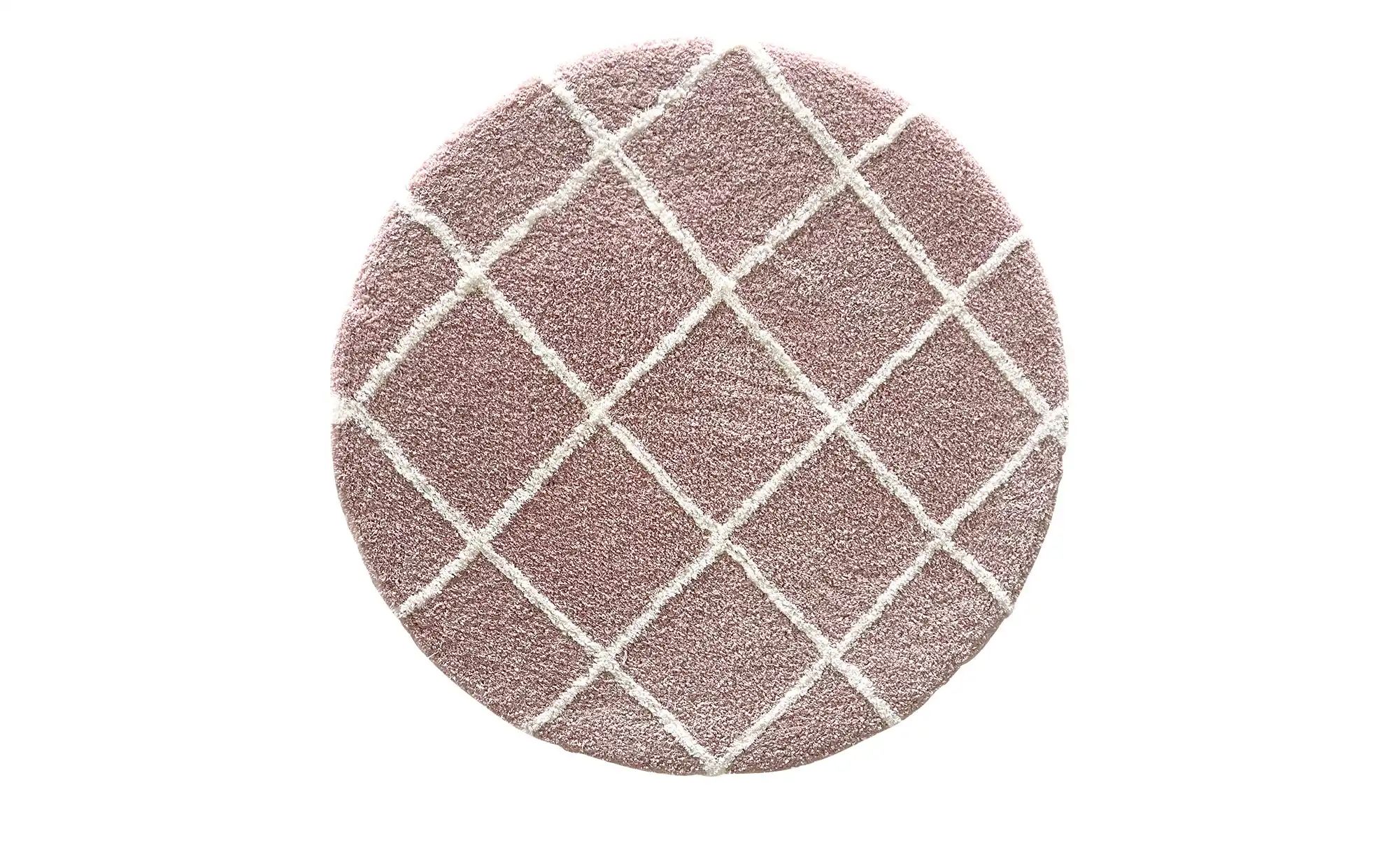 como Tuft-Teppich  Mesh ¦ rosa/pink ¦ Synthetische Fasern ¦ Maße (cm): H: 2 günstig online kaufen