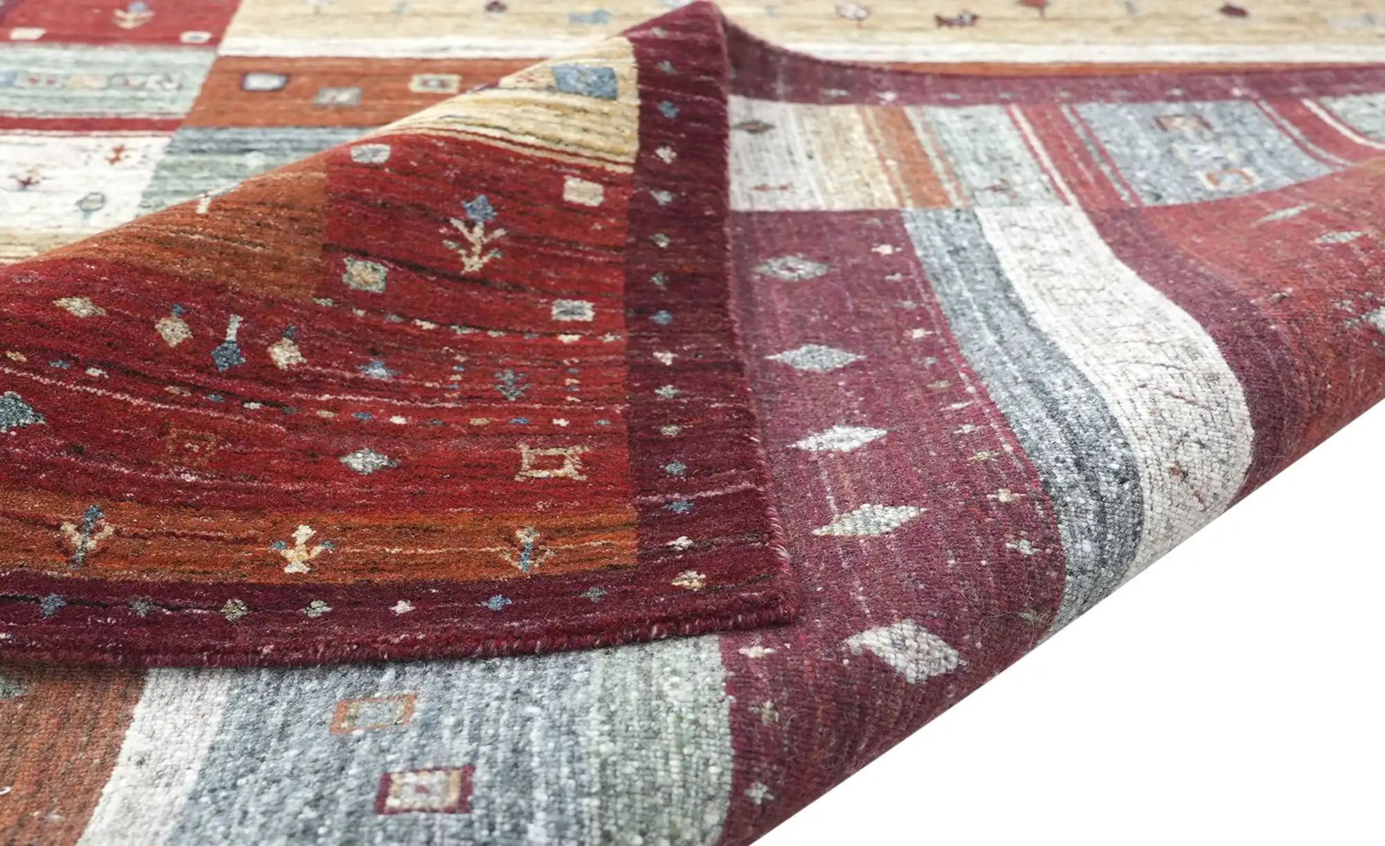 Handtuft-Teppich  Austin ¦ mehrfarbig ¦ Wolle ¦ Maße (cm): B: 90 Teppiche > günstig online kaufen