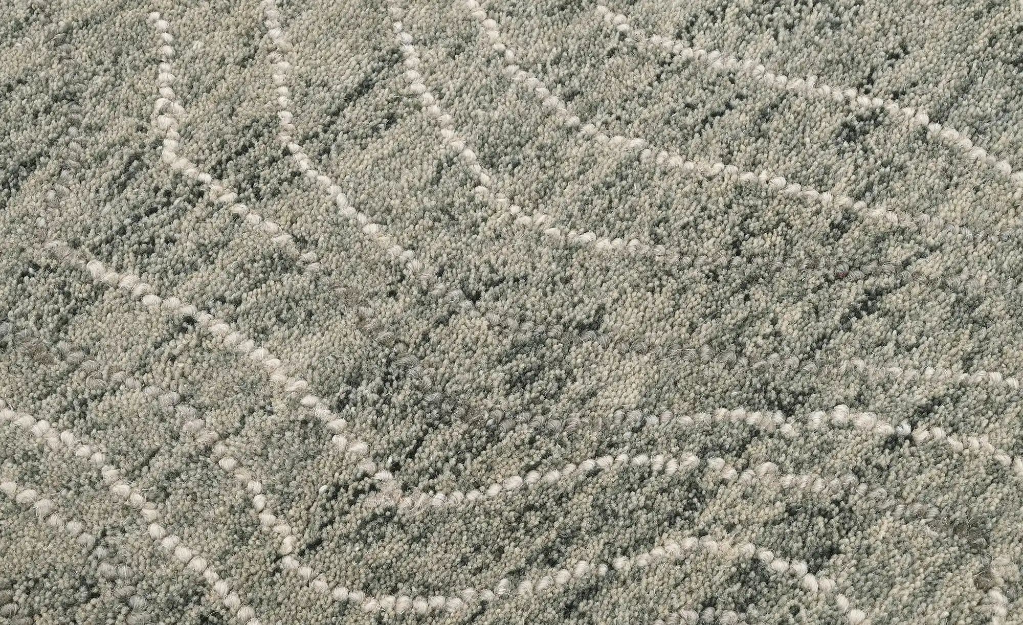 Thumbnail - como Handtuft-Teppich  Purnia ¦ grau ¦ Wolle,Baumwolle,Synthetische Fasern ¦ Maße (cm): B: 160 Teppiche > Naturteppiche ...