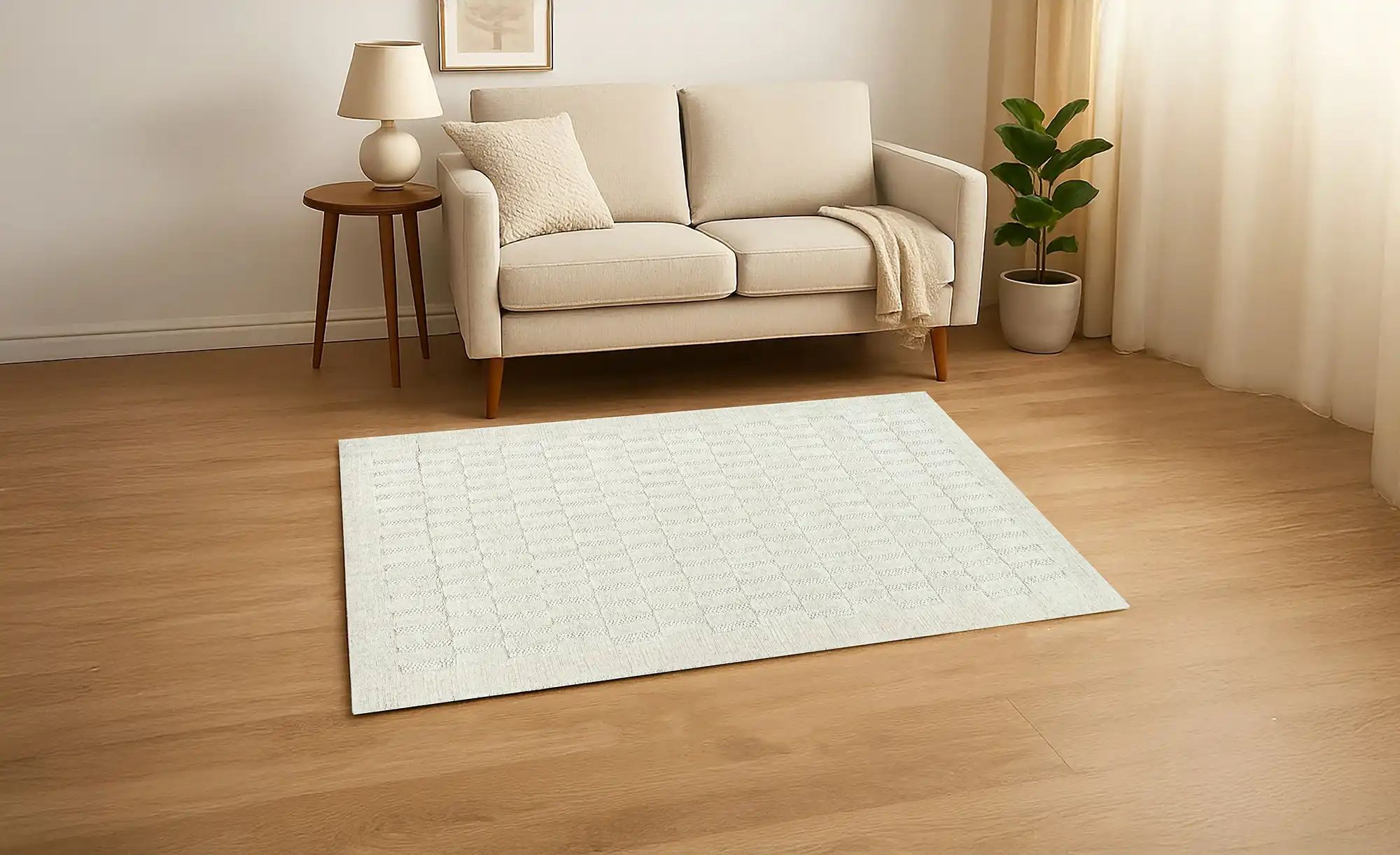como Handtuft-Teppich  Sikar ¦ creme ¦ Wolle,Baumwolle,Synthetische Fasern günstig online kaufen
