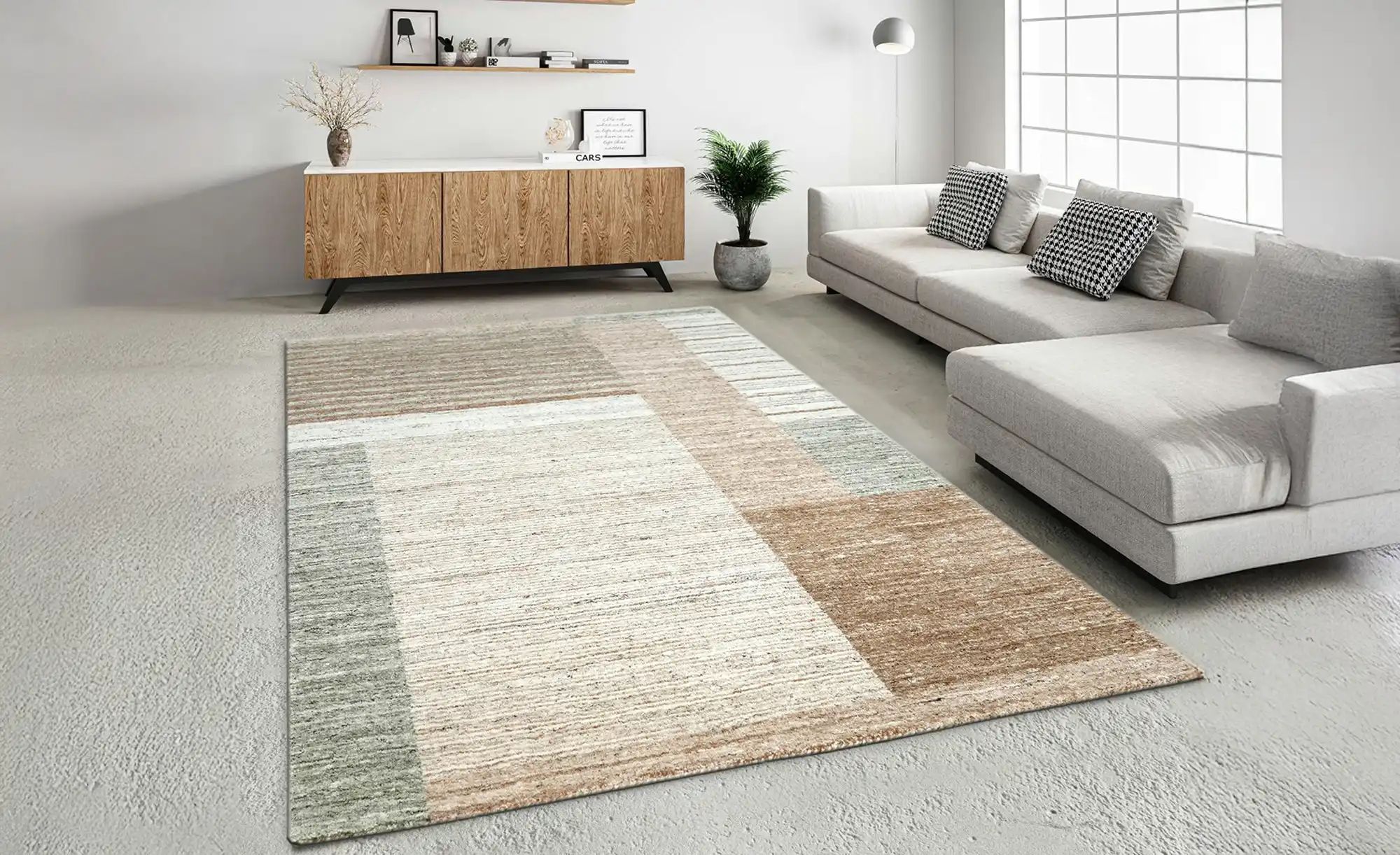 Thumbnail - Handtuft-Teppich  Montana ¦ Wolle ¦ Maße (cm): B: 140 Teppiche > Naturteppiche - Höffner