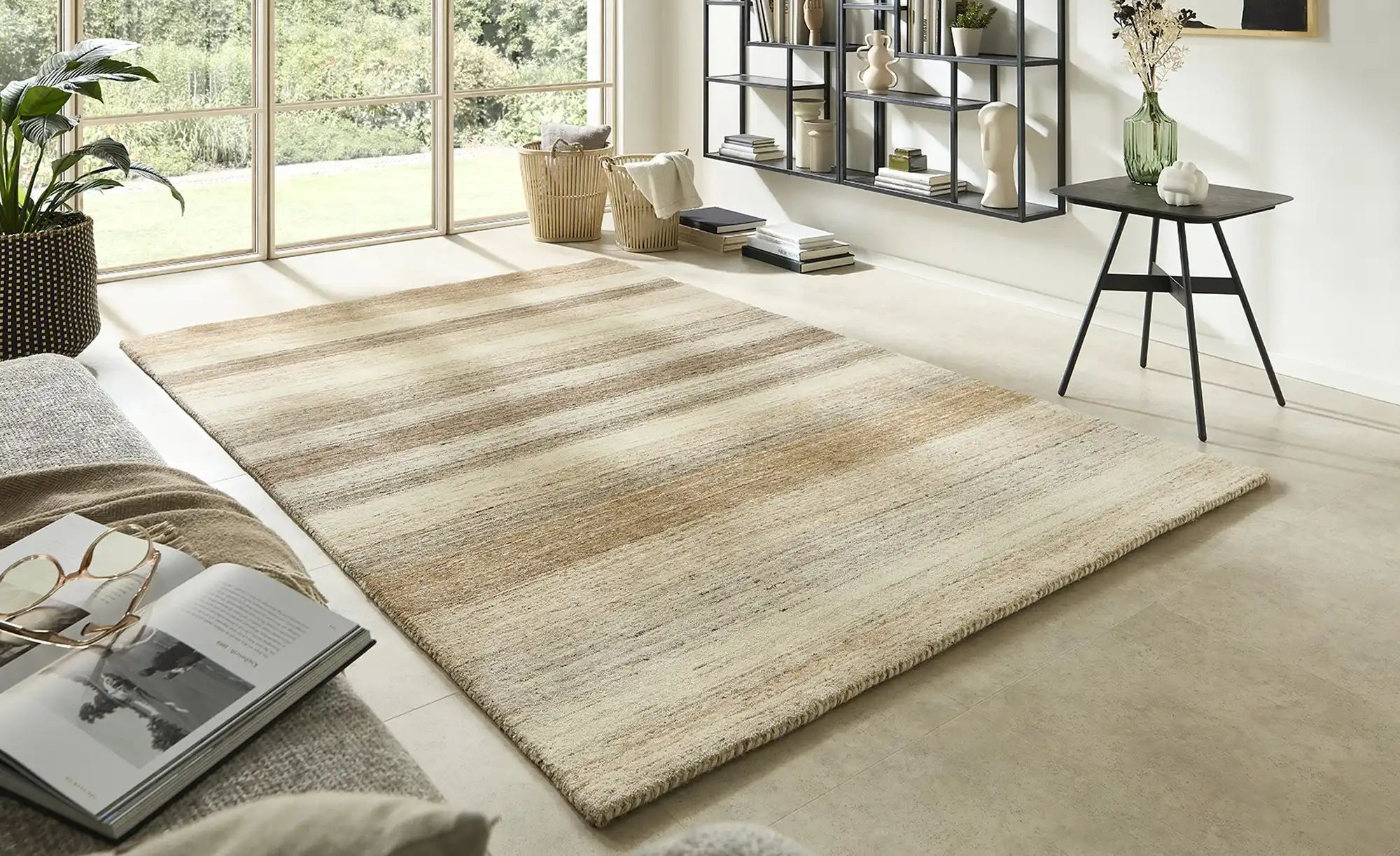 Thumbnail - Handtuft-Teppich  Texas ¦ Wolle ¦ Maße (cm): B: 140 Teppiche > Naturteppiche - Höffner