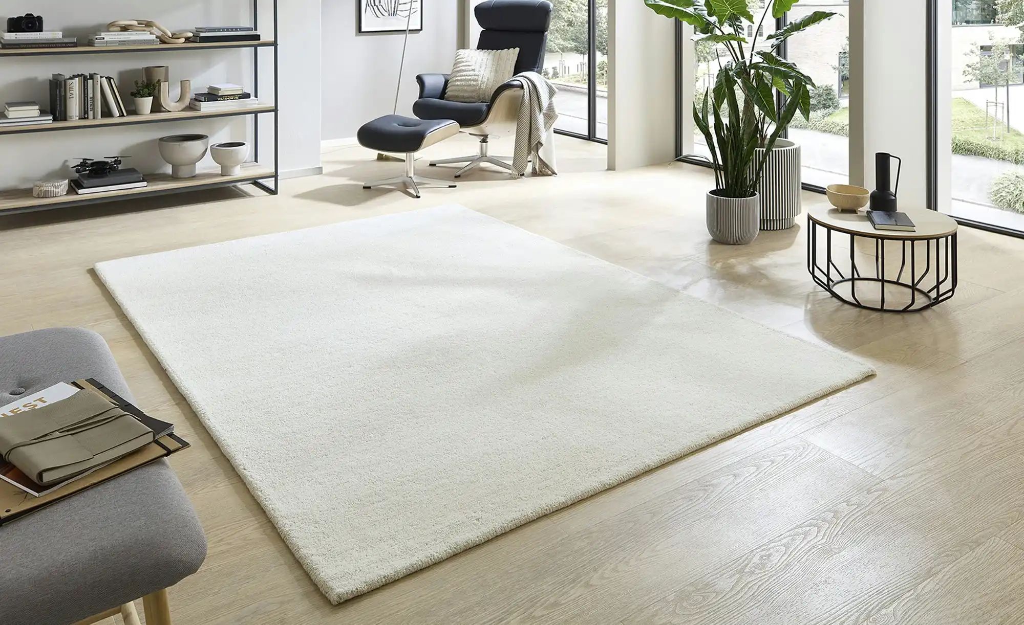 Handtuft-Teppich  Royal Gabbeh ¦ Wolle ¦ Maße (cm): B: 190 Teppiche > Einfa günstig online kaufen