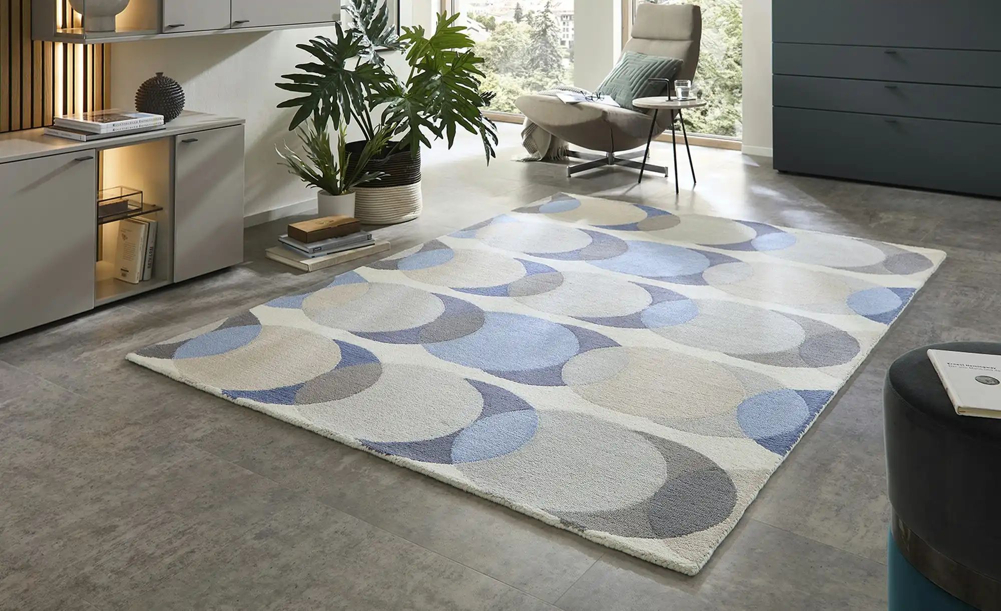 Thumbnail - Handtuft-Teppich Vancouver ¦ Wolle,Viskose ¦ Maße (cm): B: 140 Teppiche > Wohnteppiche - Höffner