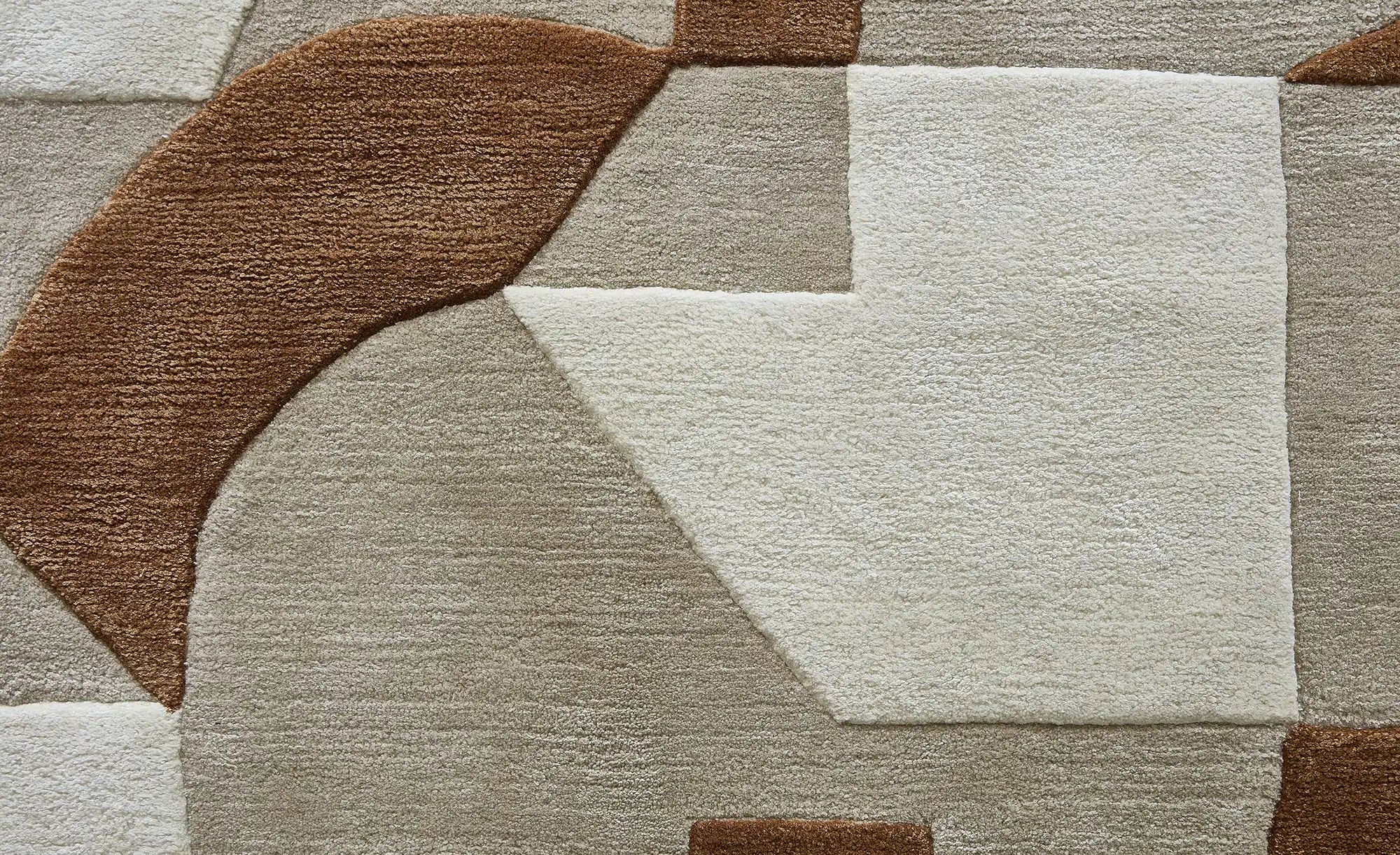 Handtuft-Teppich  Ontario ¦ Viskose,Wolle ¦ Maße (cm): B: 140 Teppiche > Wo günstig online kaufen