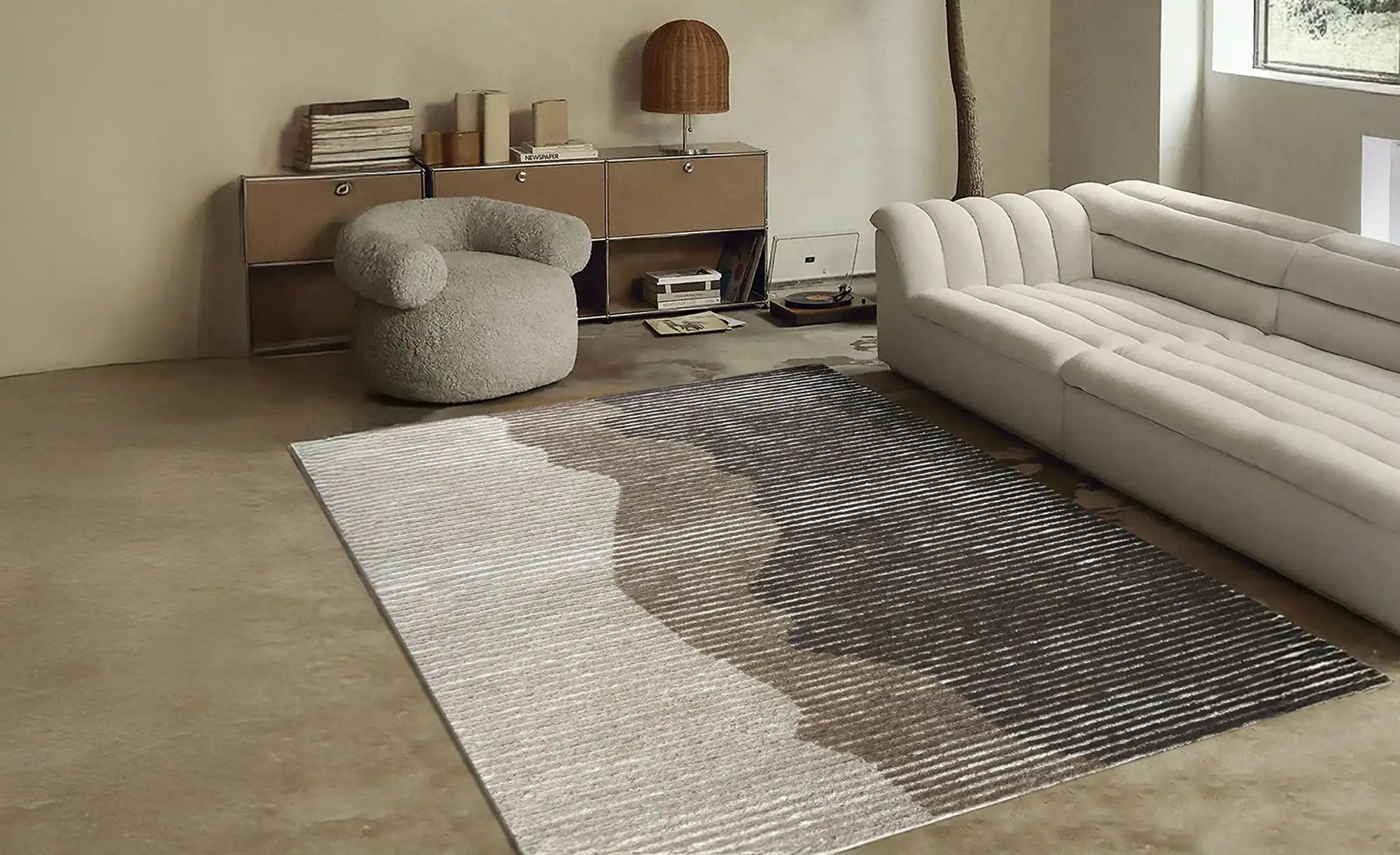 Thumbnail - como Handtuft-Teppich Biyela ¦ Wolle,Baumwolle,Synthetische Fasern ¦ Maße (cm): B: 160 Teppiche > Wohnteppiche - Höffne...