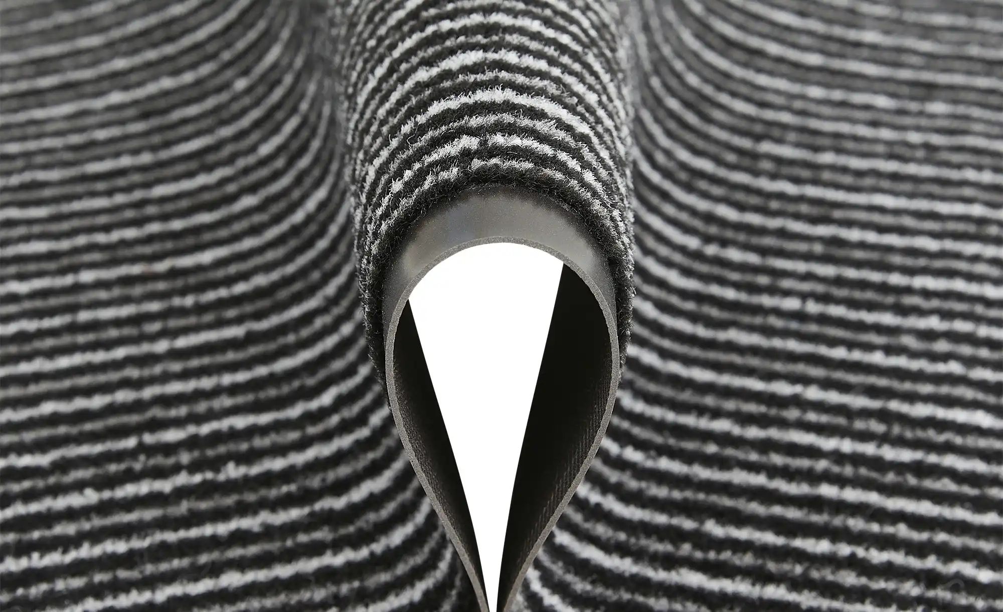 Thumbnail - Lines  Fussmatten ¦ grau ¦ Synthetische Fasern ¦ Maße (cm): B: 80 Teppiche > Fußmatten & Stufenmatten - Höffner