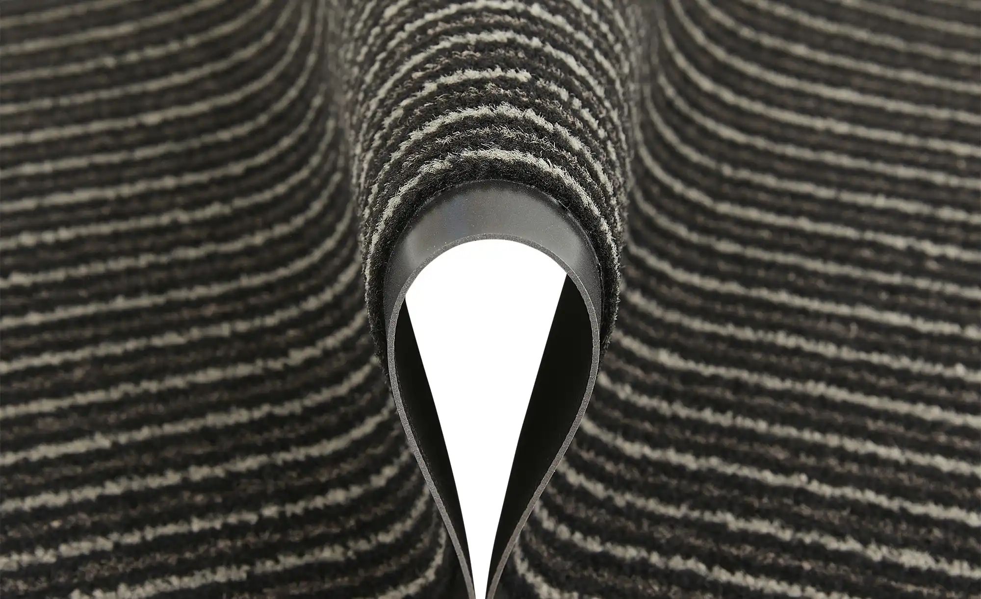 Thumbnail - Fußmatte  Lines ¦ braun ¦ Synthetische Fasern ¦ Maße (cm): B: 40 Teppiche > Fußmatten & Stufenmatten - Höffner