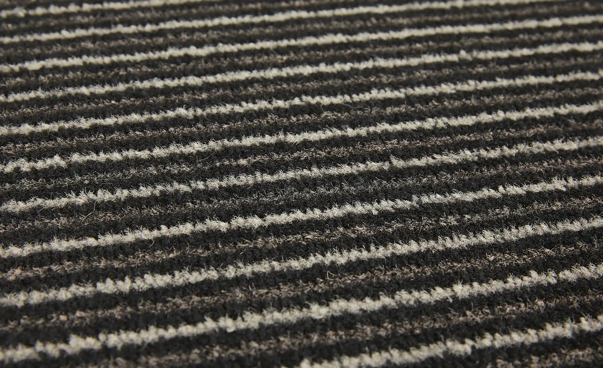 Fußmatte  Lines ¦ braun ¦ Synthetische Fasern ¦ Maße (cm): B: 80 Teppiche > günstig online kaufen