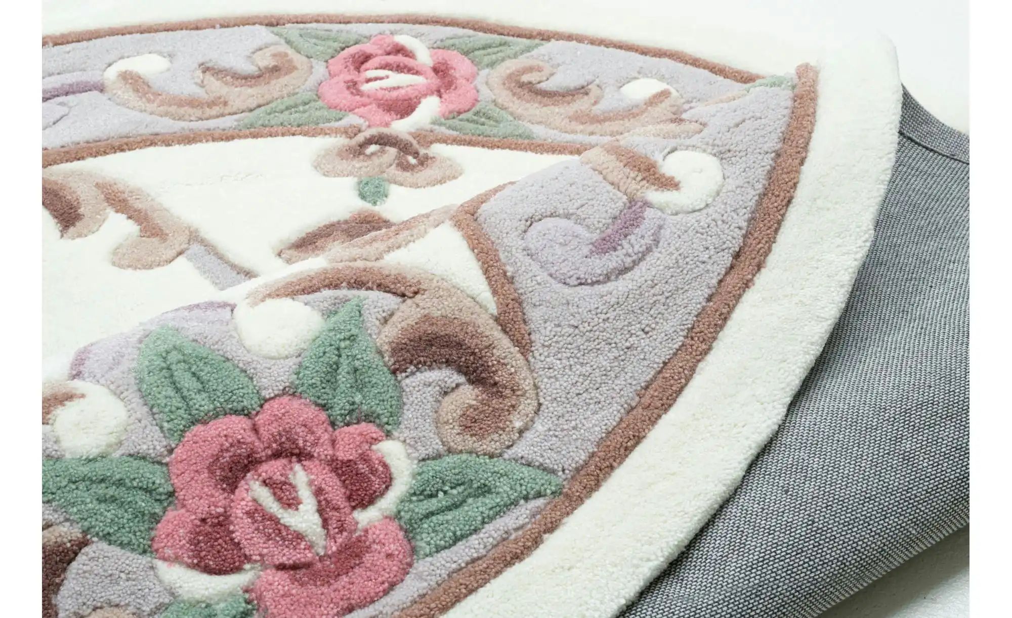 THEKO Vintageteppich  Ming ¦ rosa/pink ¦ Synthetische Fasern ¦ Maße (cm): B günstig online kaufen