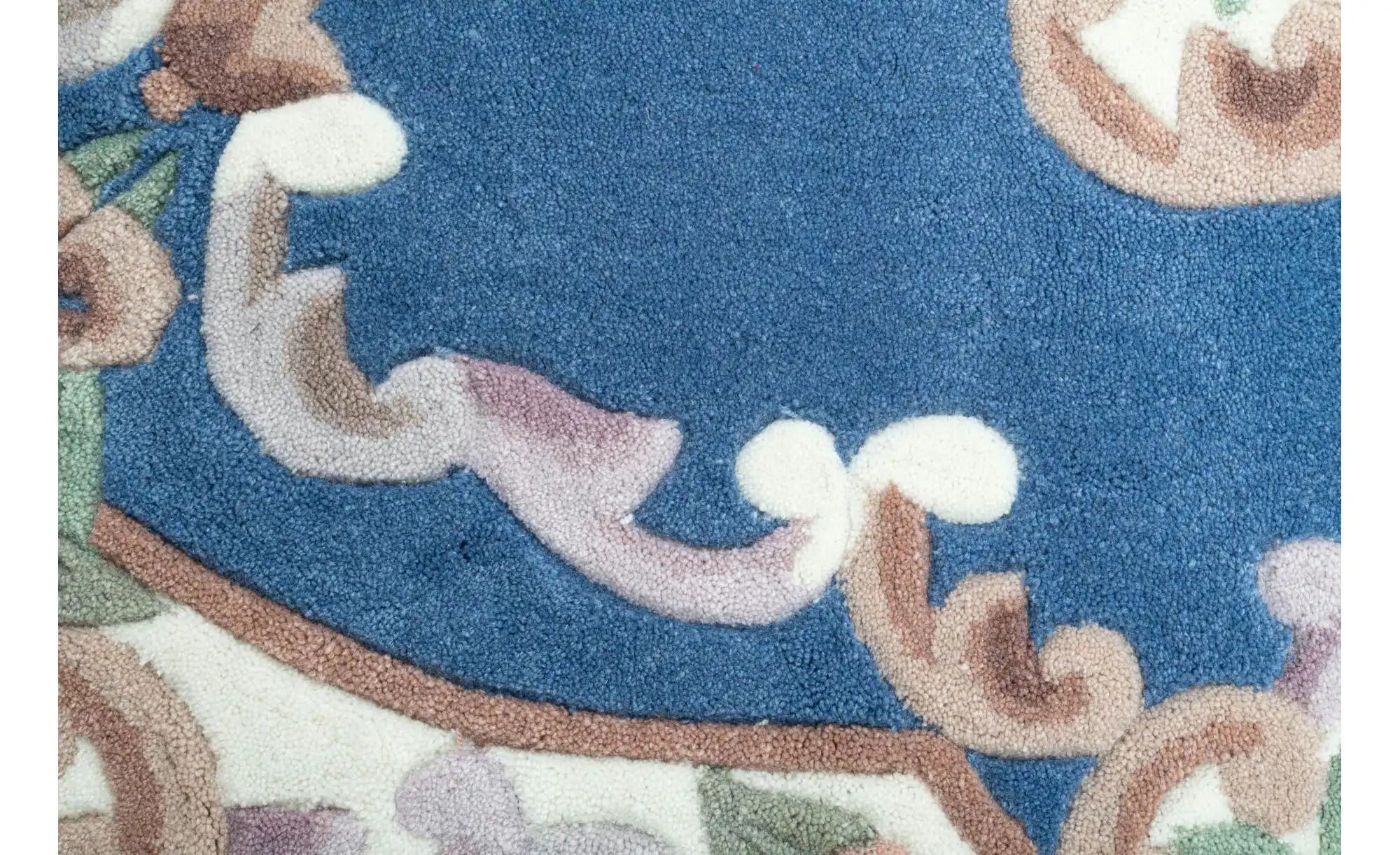 Thumbnail - THEKO Vintageteppich Ming ¦ blau ¦ Synthetische Fasern ¦ Maße (cm): B: 120 H: 1,4 Teppiche > Orientteppiche - Höffner