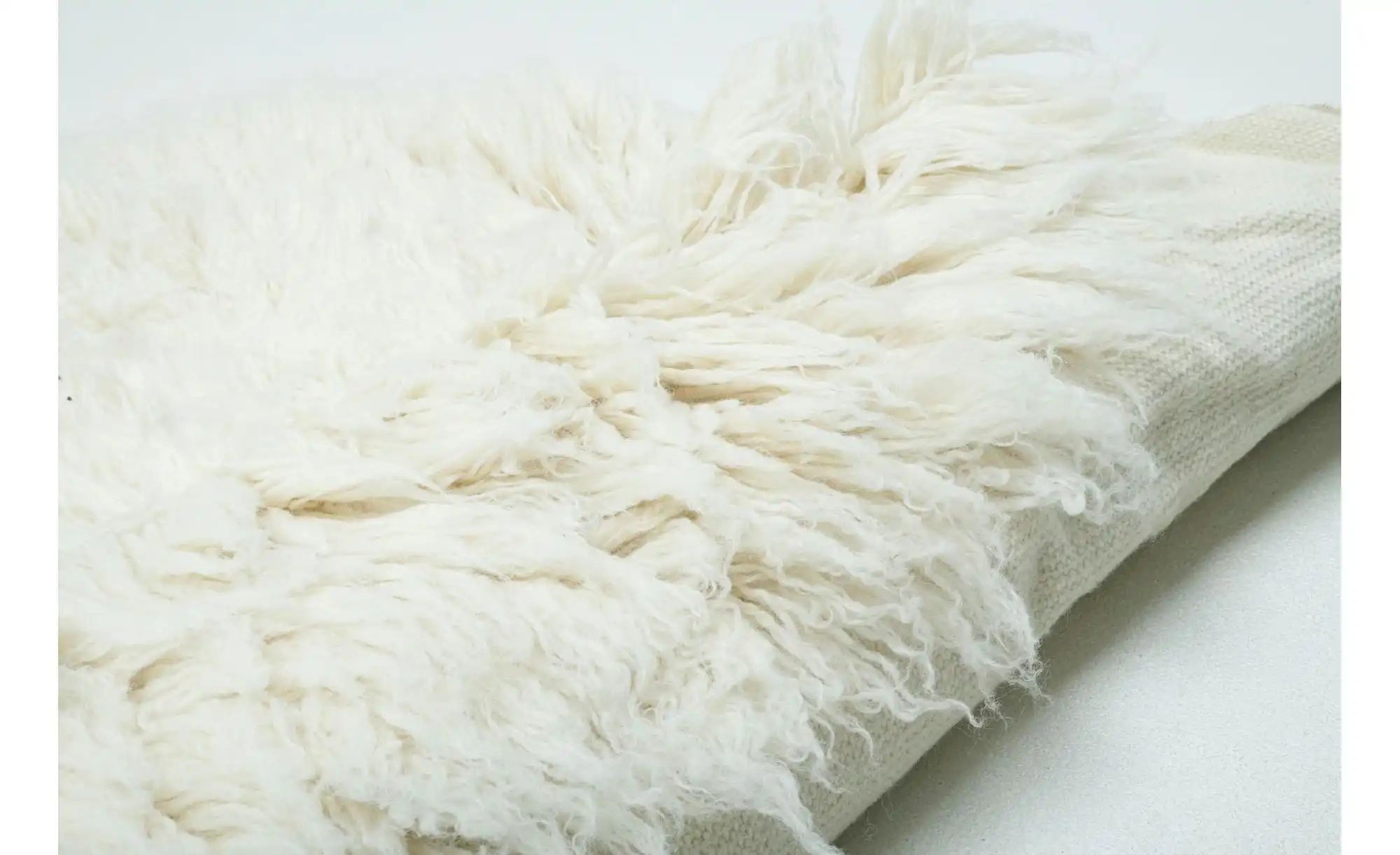 Thumbnail - THEKO Flokati Wollteppich  Flokos ¦ beige ¦ Wolle ¦ Maße (cm): B: 200 H: 10 Teppiche > Hochflorteppiche - Höffner