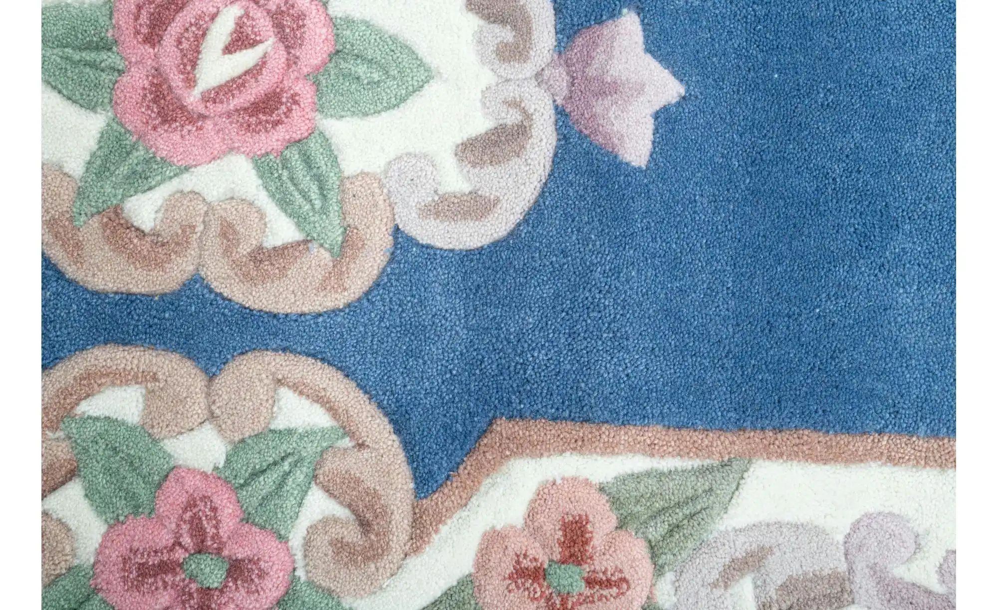 Thumbnail - THEKO Vintageteppich Ming ¦ blau ¦ Synthetische Fasern ¦ Maße (cm): B: 70 H: 1,4 Teppiche > Orientteppiche - Höffner