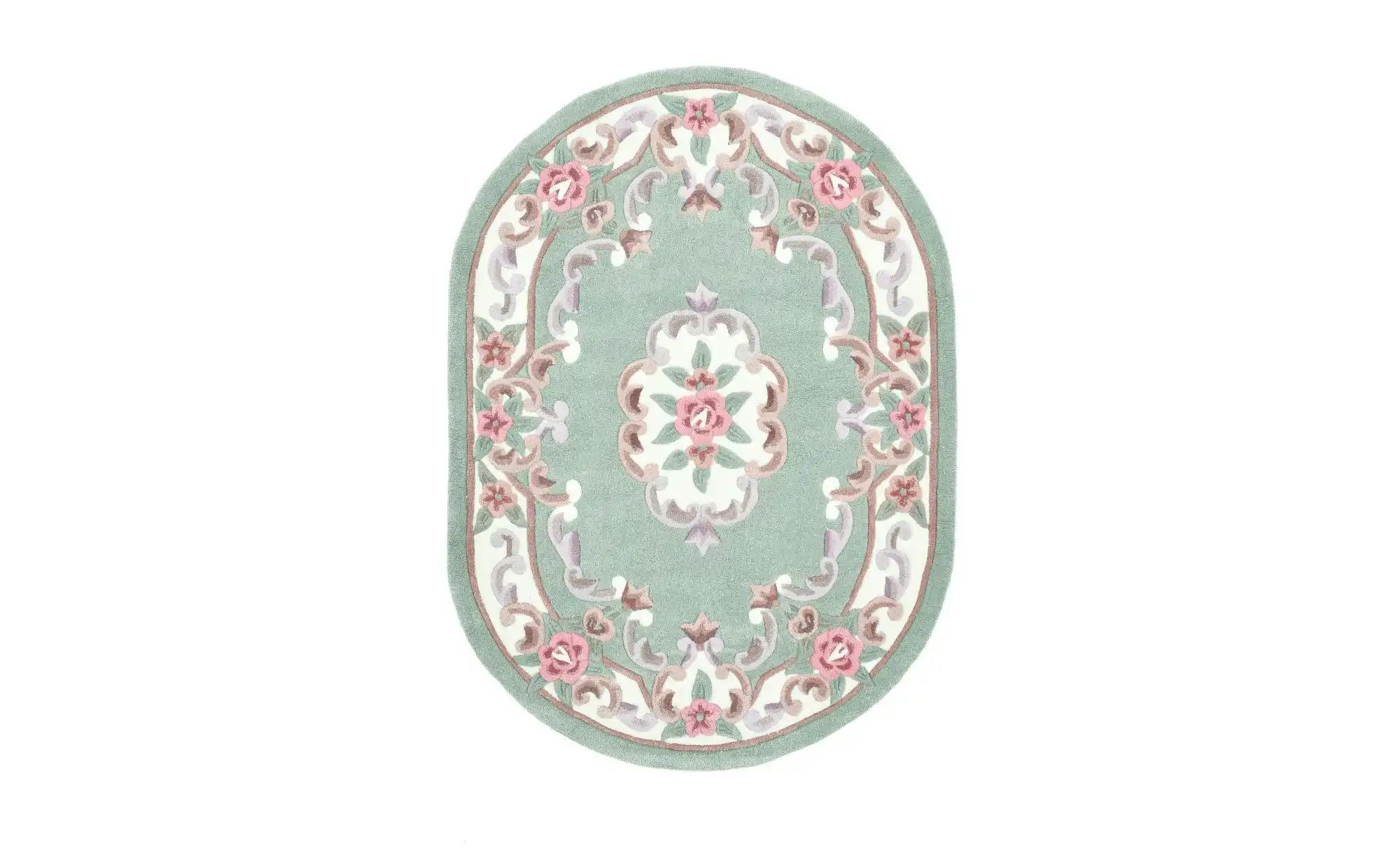 THEKO Vintageteppich  Ming ¦ grün ¦ Synthetische Fasern ¦ Maße (cm): B: 120 günstig online kaufen