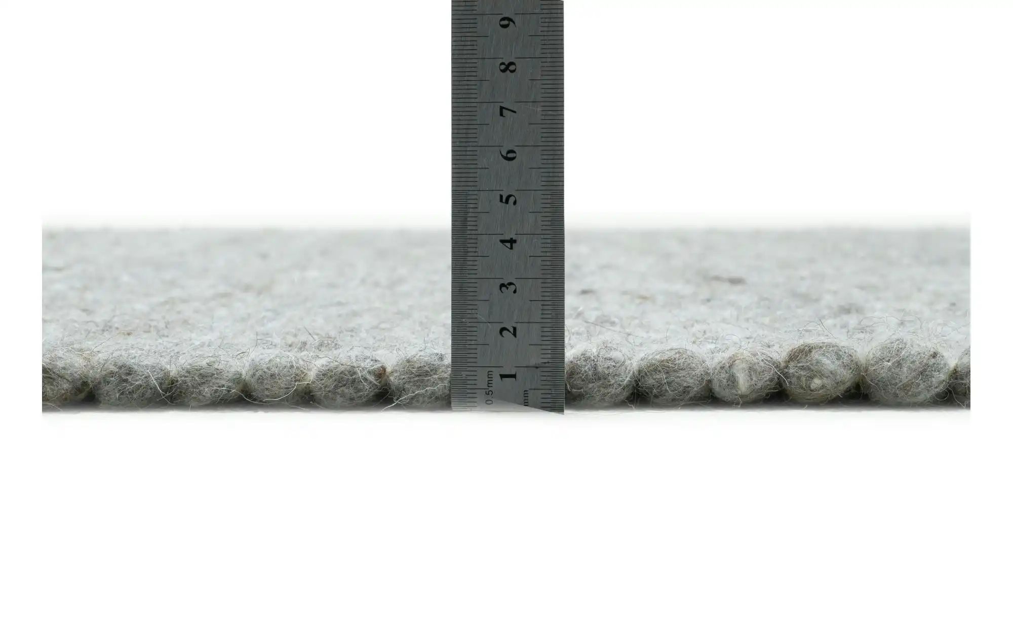 SANSIBAR Sylt Wollteppich  Hörnum ¦ grau ¦ Wolle ¦ Maße (cm): B: 140 H: 1,2 günstig online kaufen