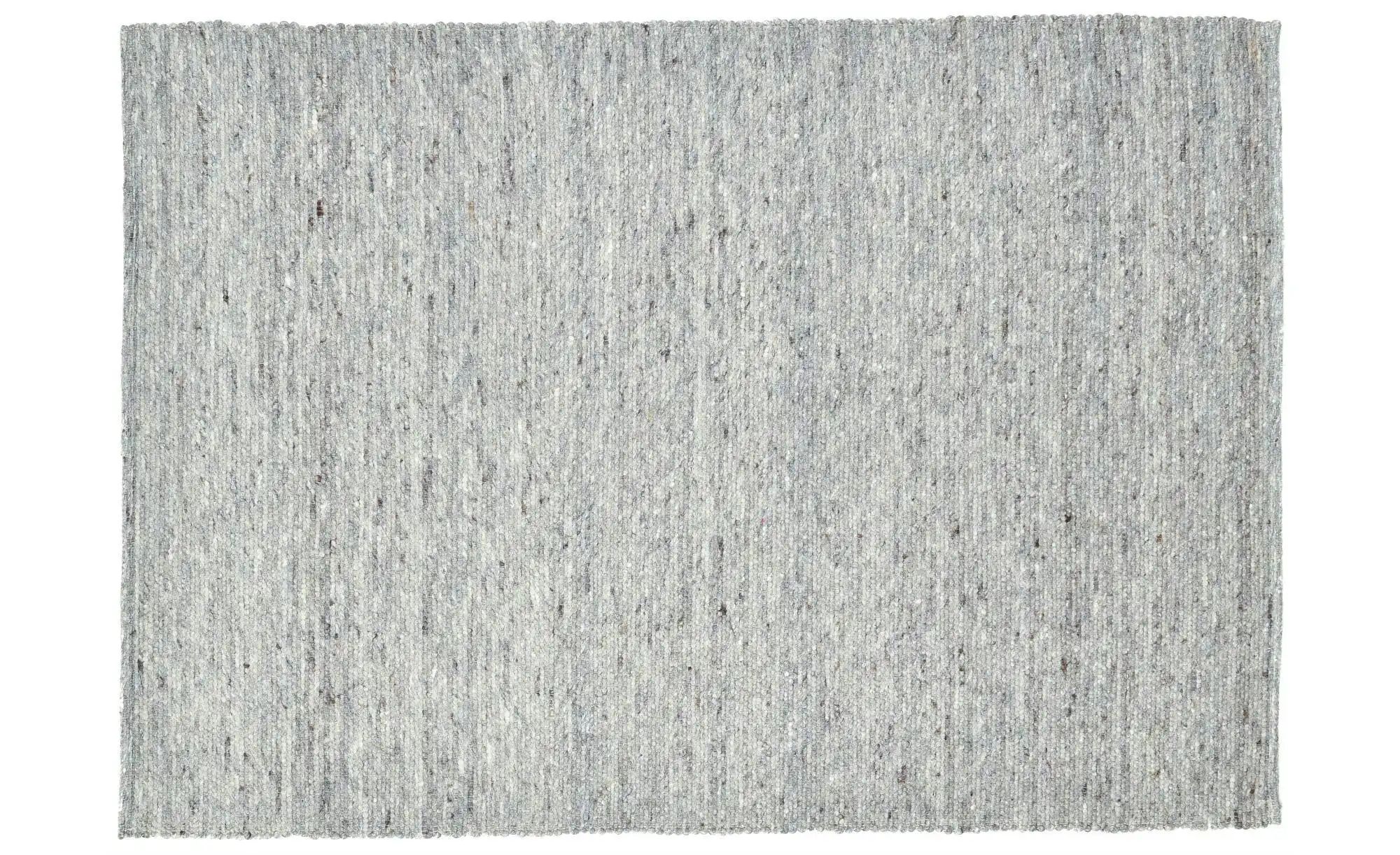 SANSIBAR Sylt Wollteppich  Hörnum ¦ grau ¦ Wolle ¦ Maße (cm): B: 140 H: 1,2 günstig online kaufen