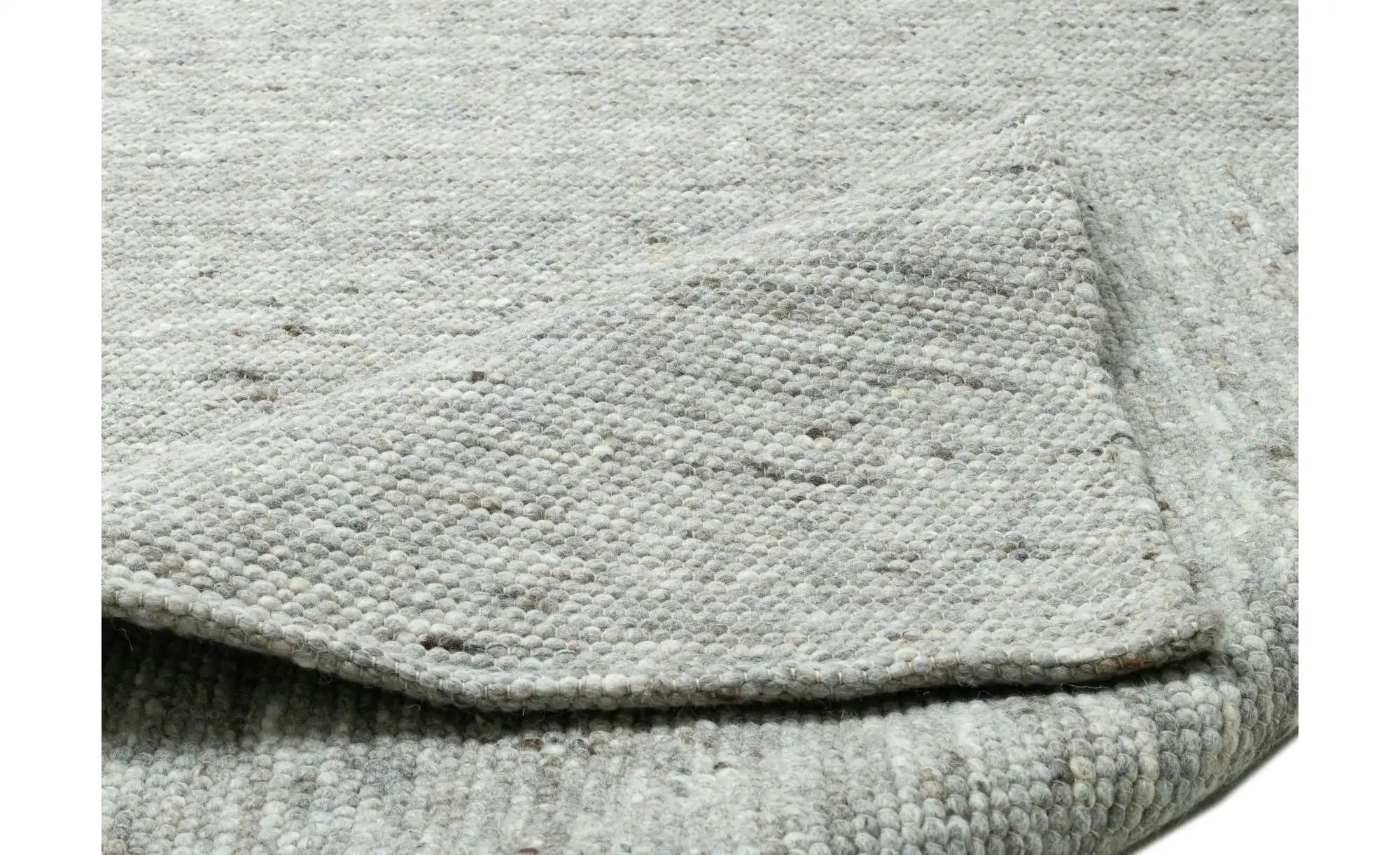 Thumbnail - SANSIBAR Sylt Wollteppich Hörnum ¦ grau ¦ Wolle ¦ Maße (cm): B: 190 H: 1,2 Teppiche > Wohnteppiche - Höffner