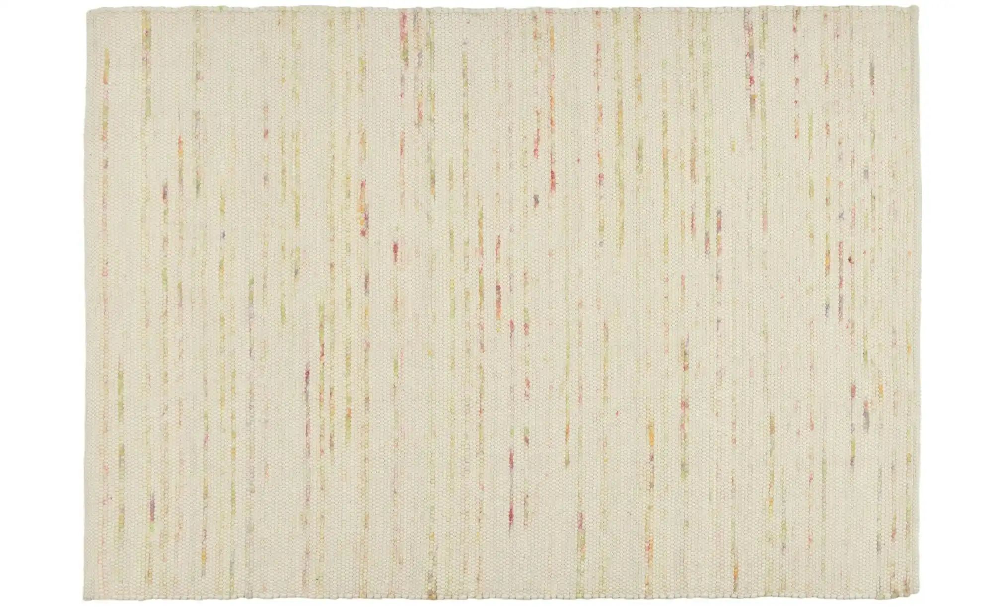 Sansibar Wollteppich "Hörnum" rechteckig 12 mm Höhe Handweb Teppich, melier günstig online kaufen