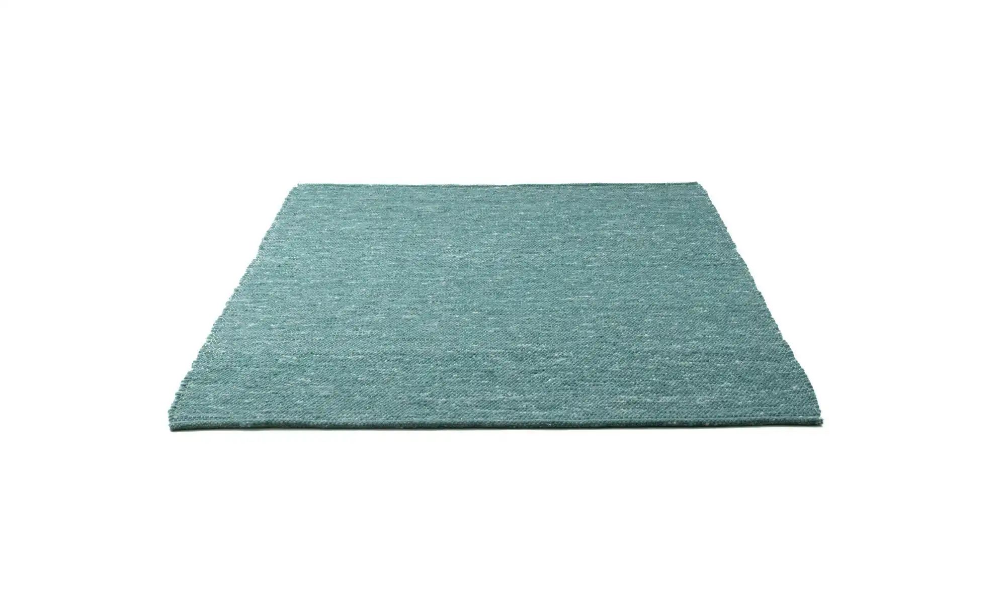 SANSIBAR Sylt Wollteppich  Hörnum ¦ grün ¦ Wolle ¦ Maße (cm): B: 40 H: 1,2 günstig online kaufen
