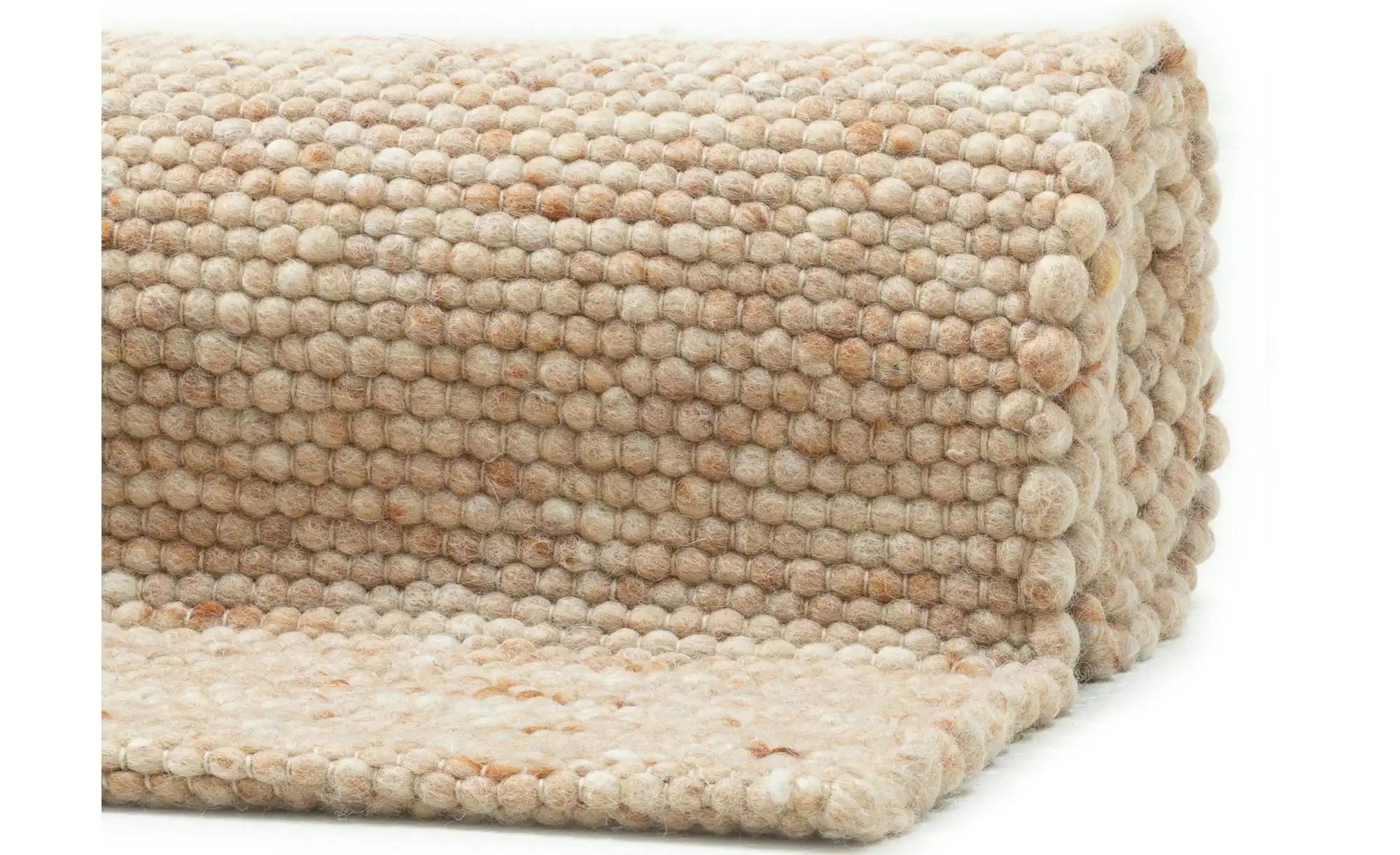 SANSIBAR Sylt Wollteppich  Hörnum ¦ beige ¦ Wolle ¦ Maße (cm): B: 190 H: 1, günstig online kaufen