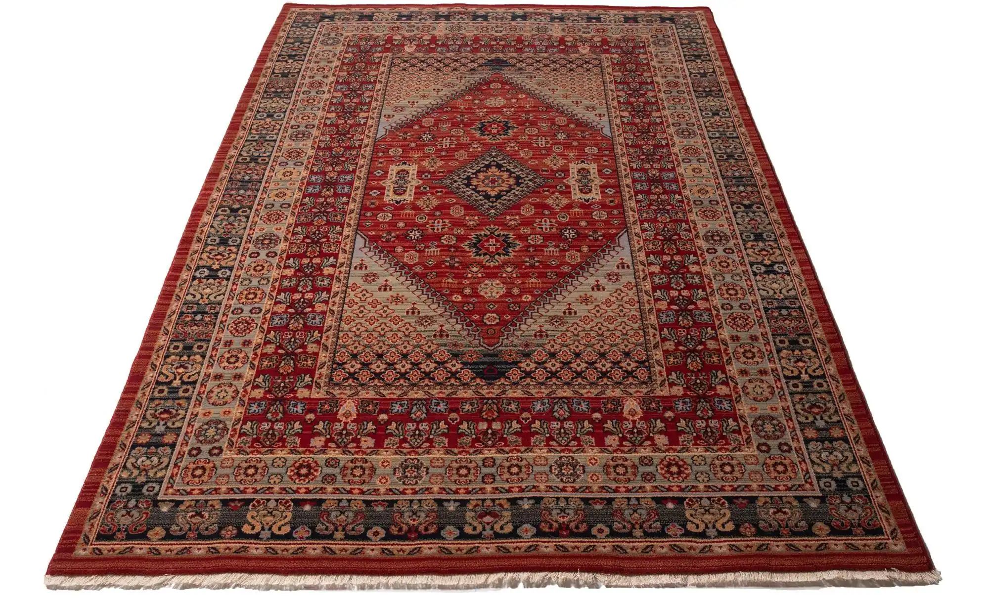 THEKO Wollteppich  Saharna ¦ rot ¦ Wolle ¦ Maße (cm): B: 60 Teppiche > Läuf günstig online kaufen