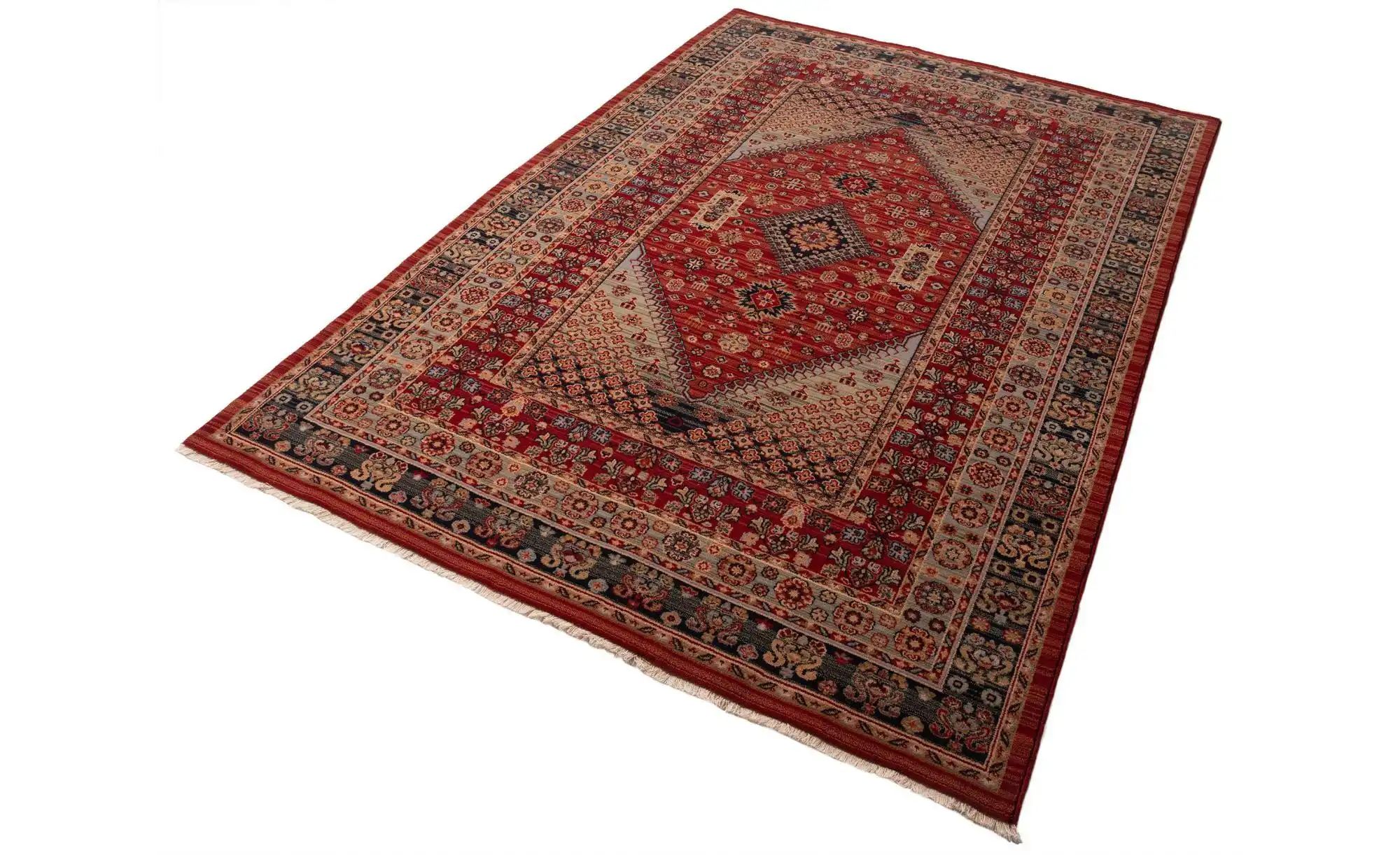 THEKO Wollteppich  Saharna ¦ rot ¦ Wolle ¦ Maße (cm): B: 80 H: 1,2 Teppiche günstig online kaufen
