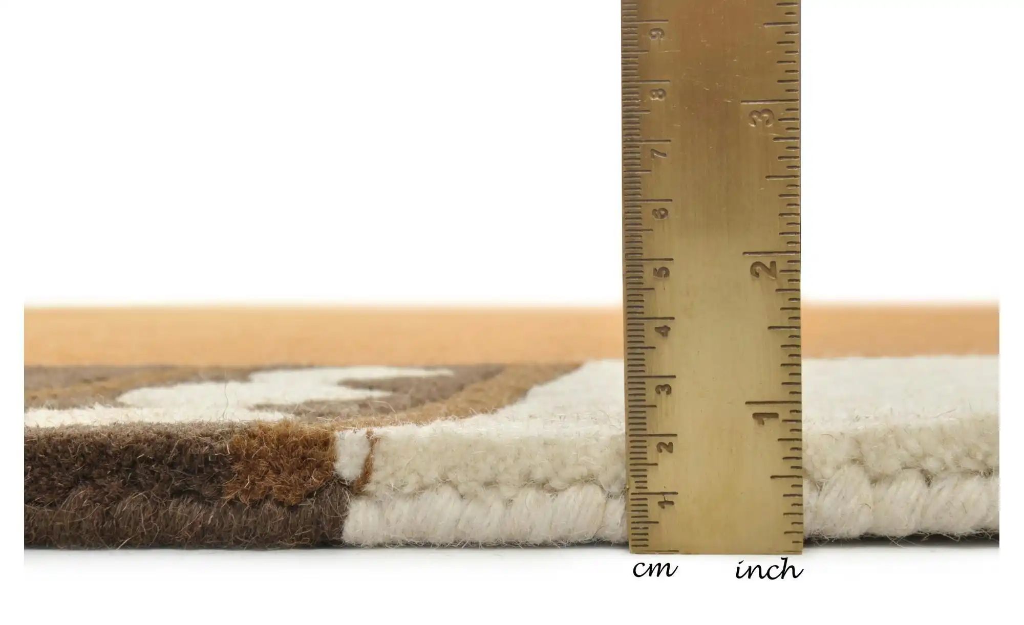 THEKO Teppich   ¦ braun ¦ Wolle ¦ Maße (cm): B: 150 H: 1,4 Teppiche > Wohnt günstig online kaufen