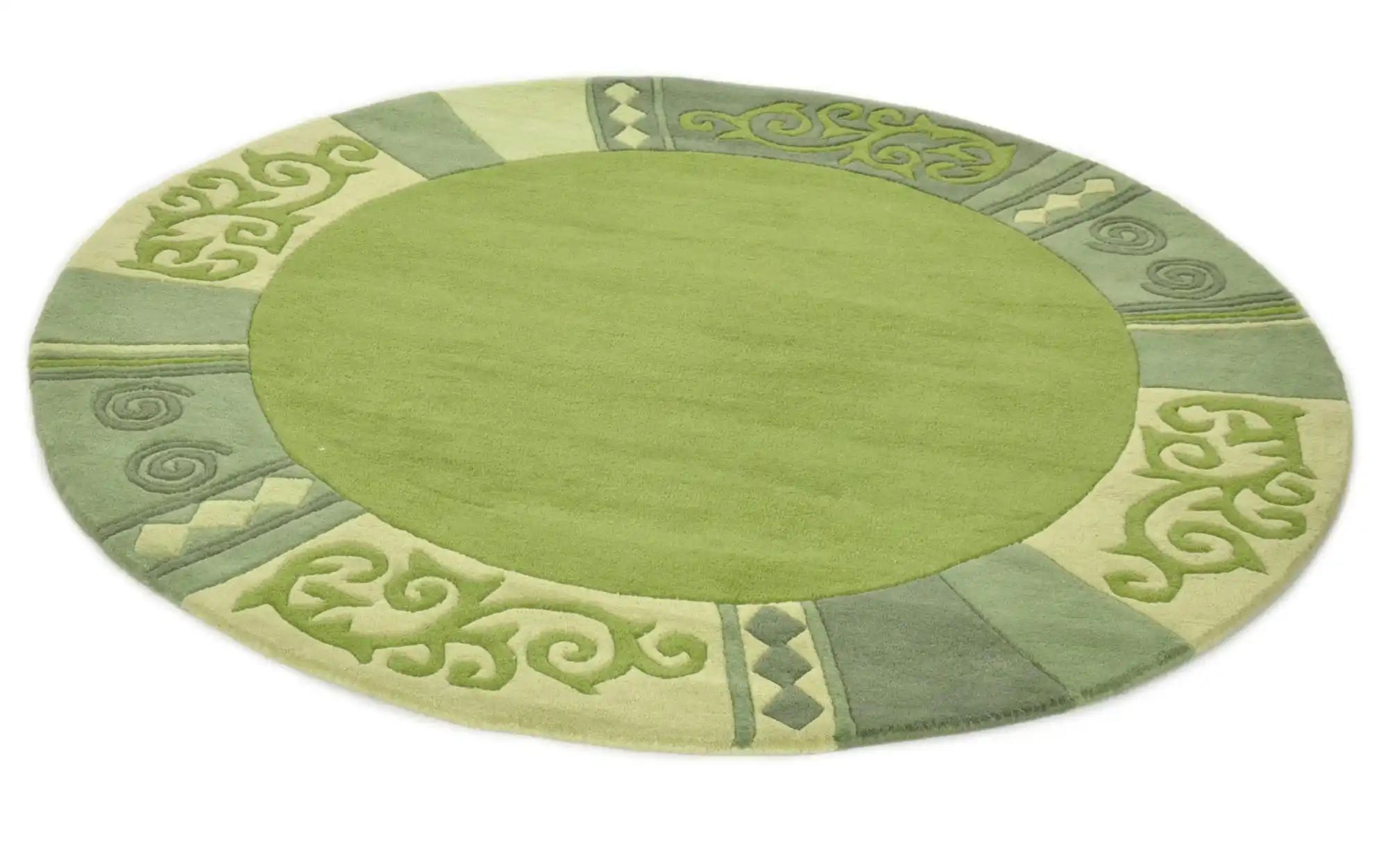 Thumbnail - THEKO Teppich ¦ grün ¦ Wolle ¦ Maße (cm): B: 150 H: 1,4 Teppiche > Wohnteppiche - Höffner