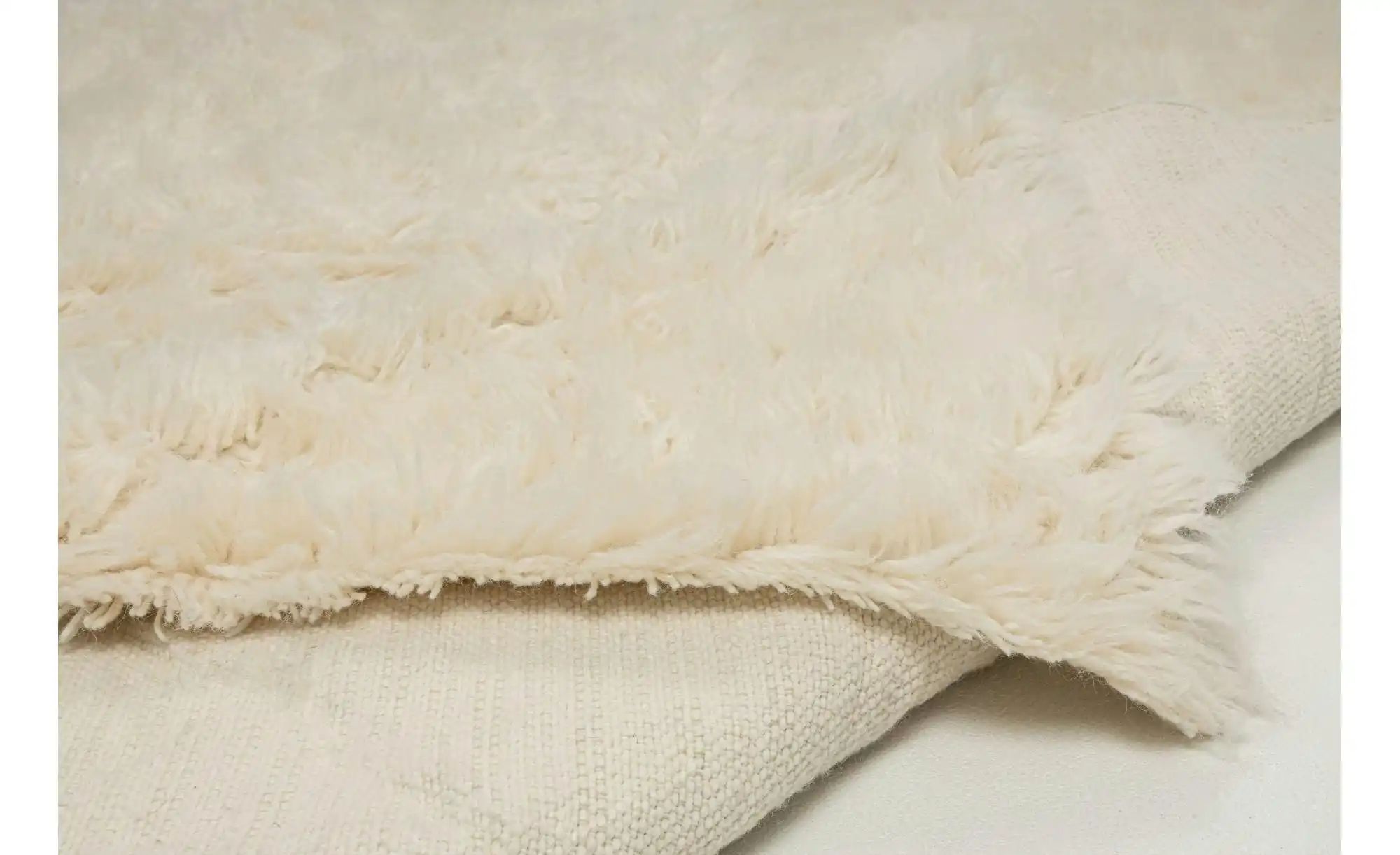 Thumbnail - THEKO Flokati Wollteppich Flokos ¦ beige ¦ Wolle ¦ Maße (cm): B: 90 H: 4 Teppiche > Wohnteppiche - Höffner
