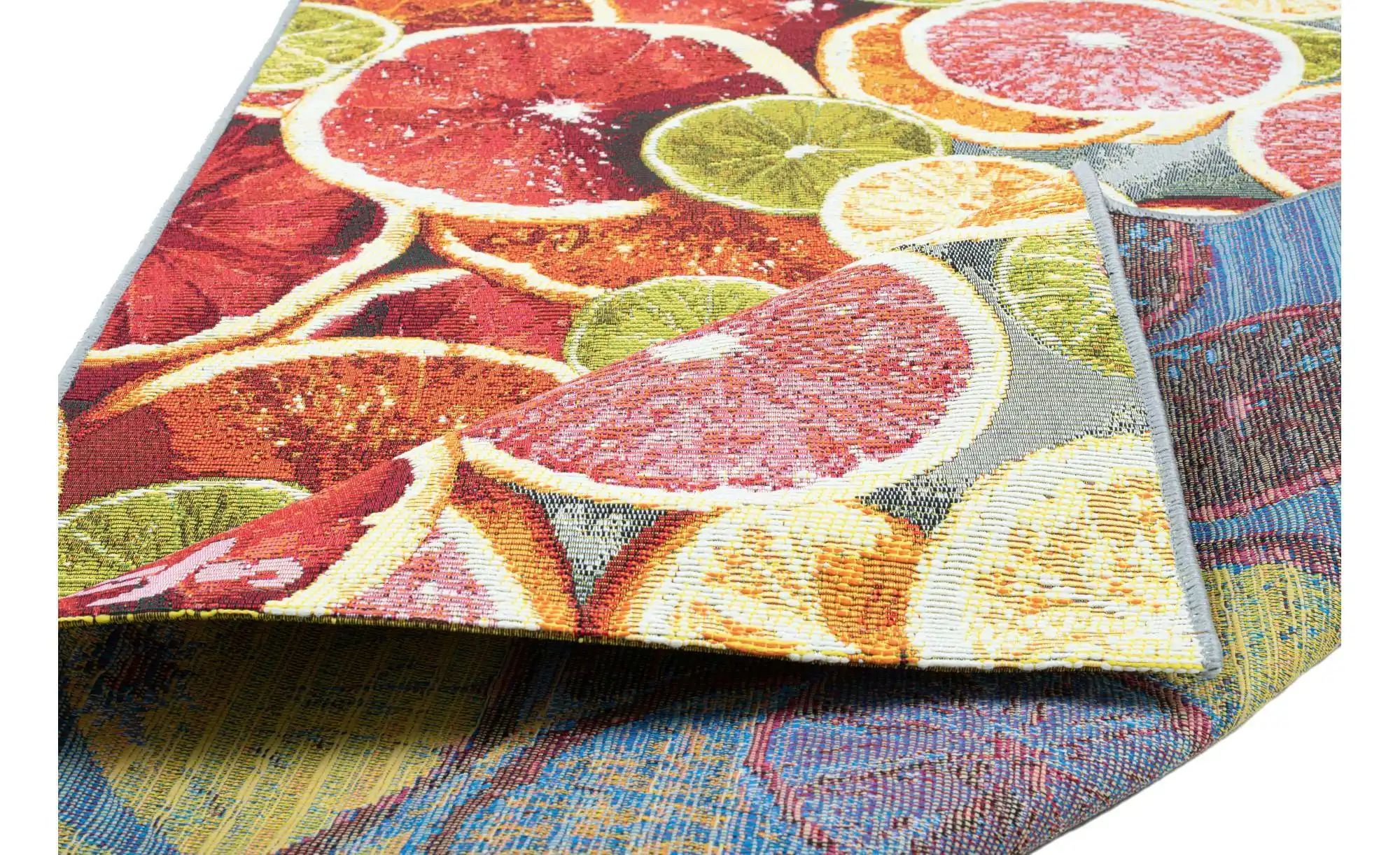 SANSIBAR Sylt Outdoorteppich  Rantum Beach ¦ orange ¦ Synthetische Fasern ¦ günstig online kaufen