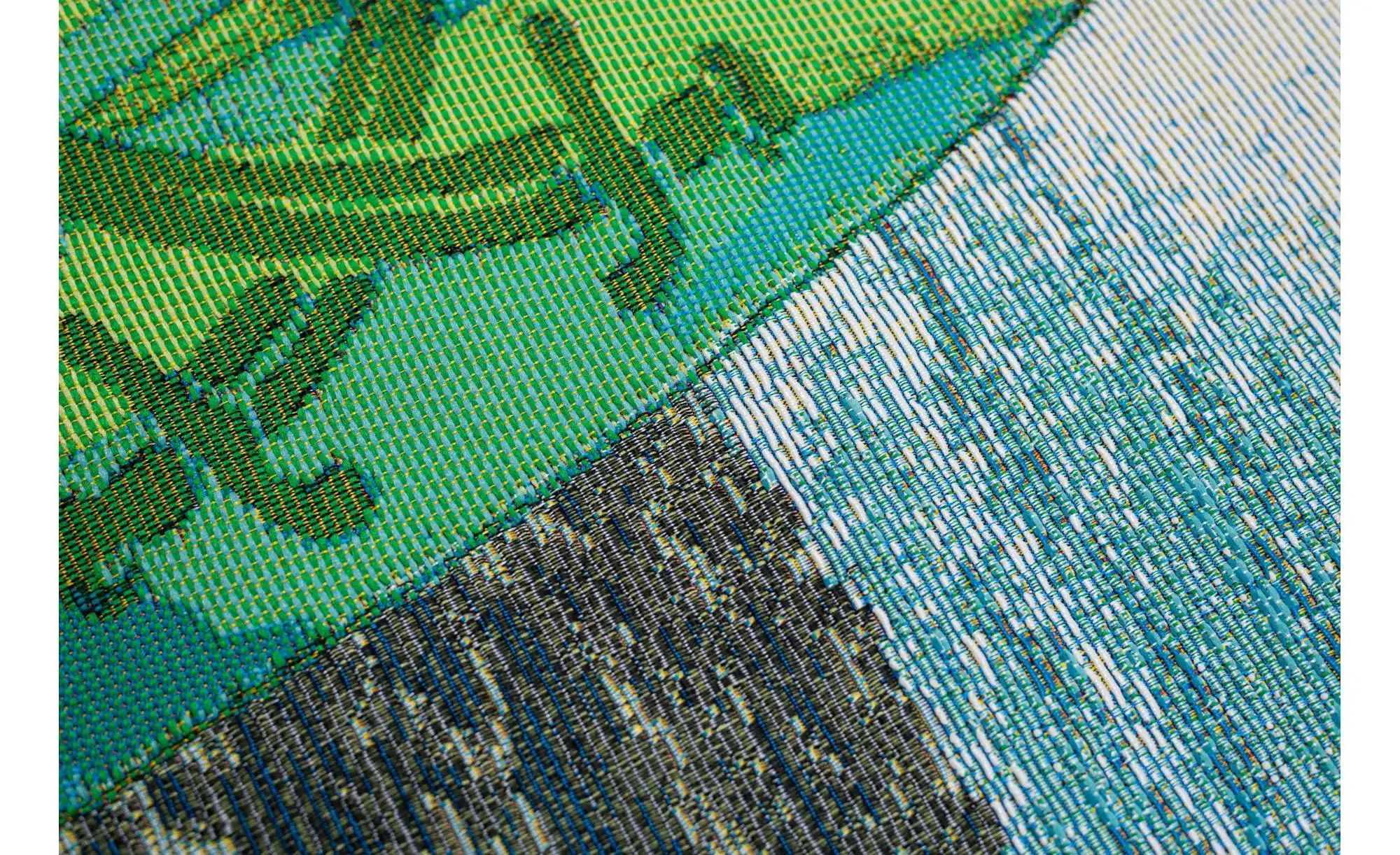 Sansibar Teppich »Rantum-Beach SA-026«, rechteckig, 5 mm Höhe, Flachgewebe, günstig online kaufen