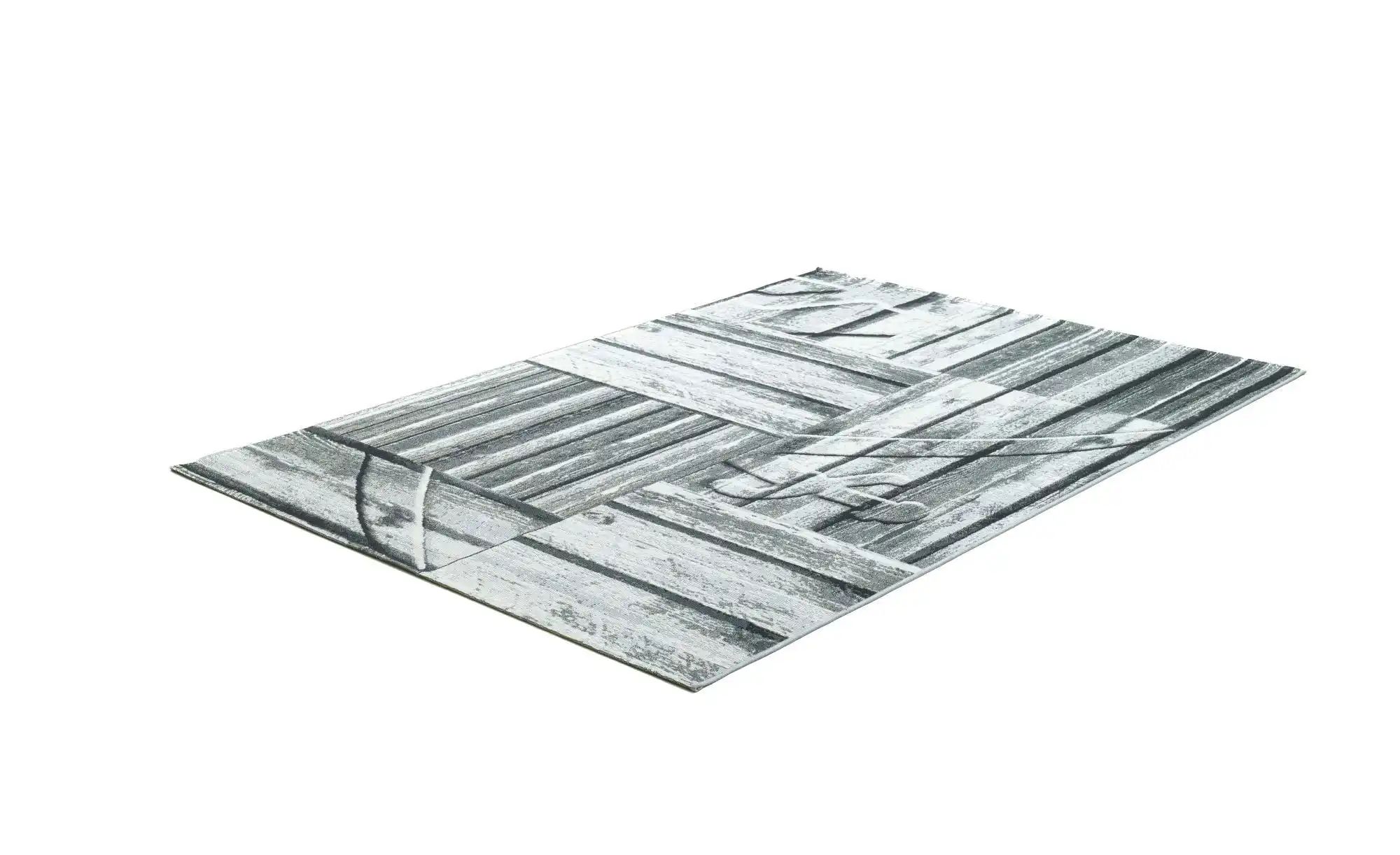 SANSIBAR Sylt Outdoorteppich  Rantum Beach ¦ grau ¦ Synthetische Fasern ¦ M günstig online kaufen