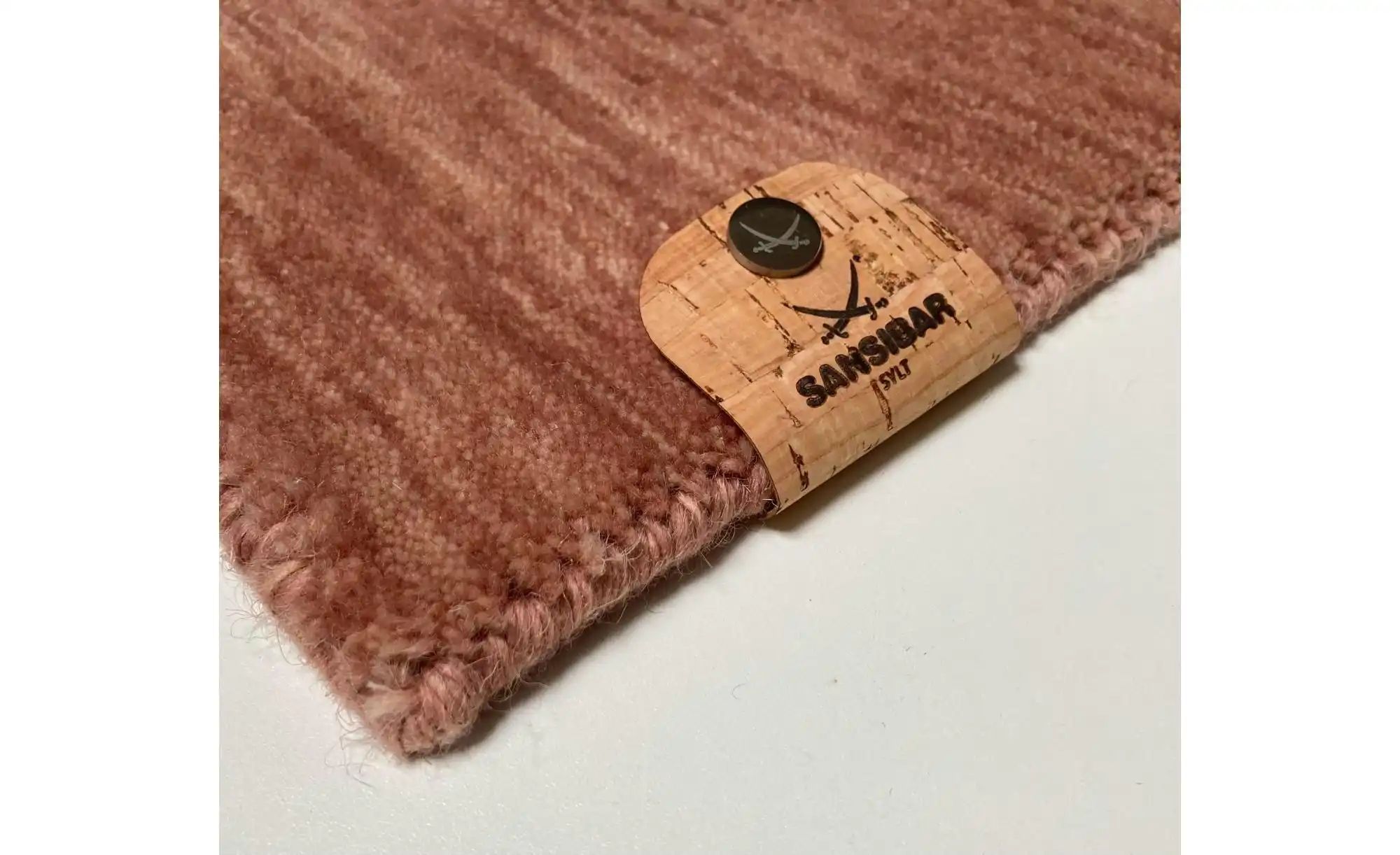 SANSIBAR Sylt Wollteppich  List ¦ rosa/pink ¦ Wolle ¦ Maße (cm): B: 90 Tepp günstig online kaufen