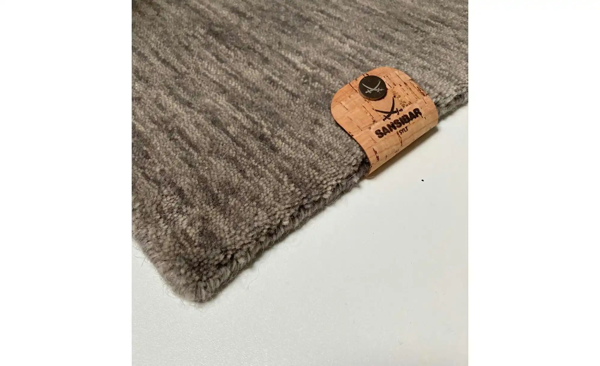 Thumbnail - SANSIBAR Sylt Wollteppich List ¦ grau ¦ Wolle ¦ Maße (cm): B: 90 Teppiche > Kurzflorteppiche - Höffner