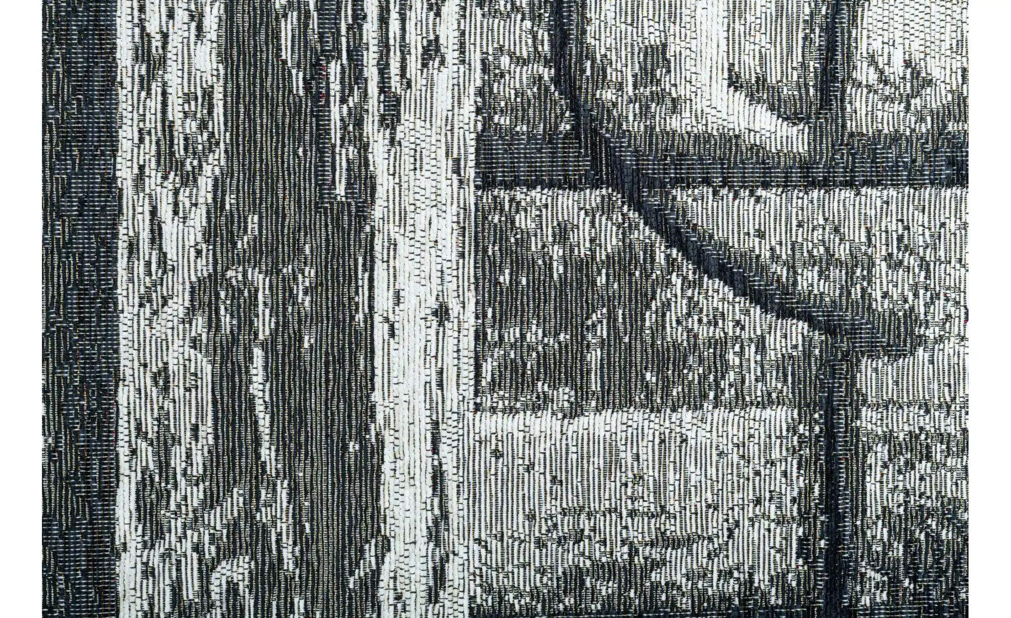 SANSIBAR Sylt Webteppich  Keitum ¦ grau ¦ Synthetische Fasern ¦ Maße (cm): günstig online kaufen
