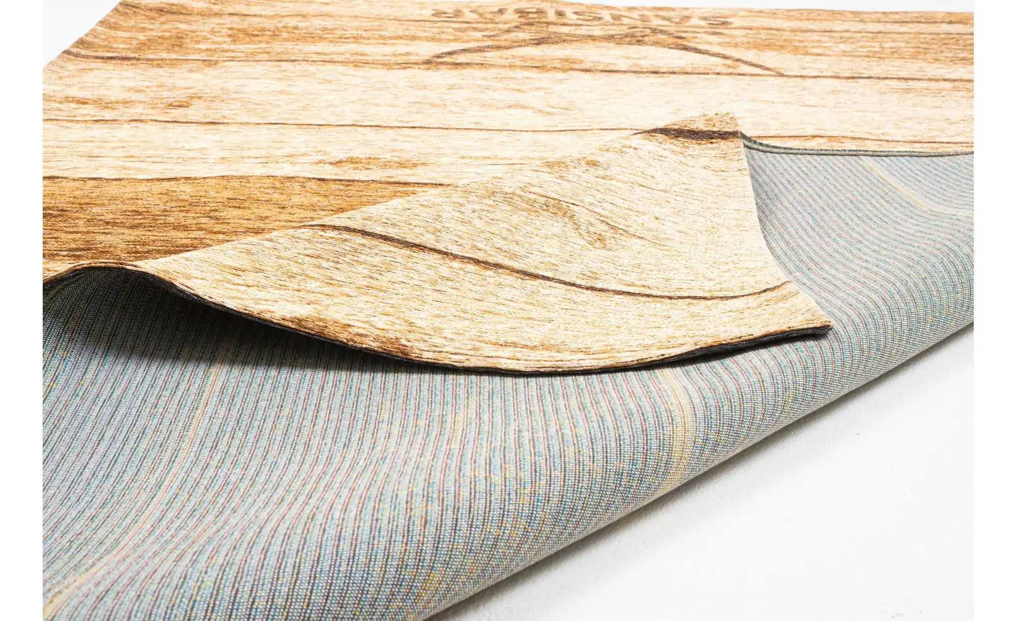 SANSIBAR Sylt Webteppich  Keitum ¦ braun ¦ Baumwolle ¦ Maße (cm): B: 130 H: günstig online kaufen
