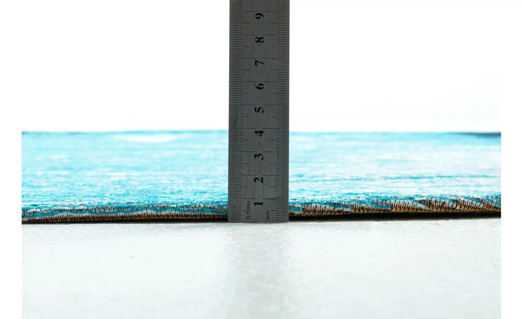 SANSIBAR Sylt Webteppich  Keitum ¦ blau ¦ Baumwolle ¦ Maße (cm): B: 160 H: günstig online kaufen