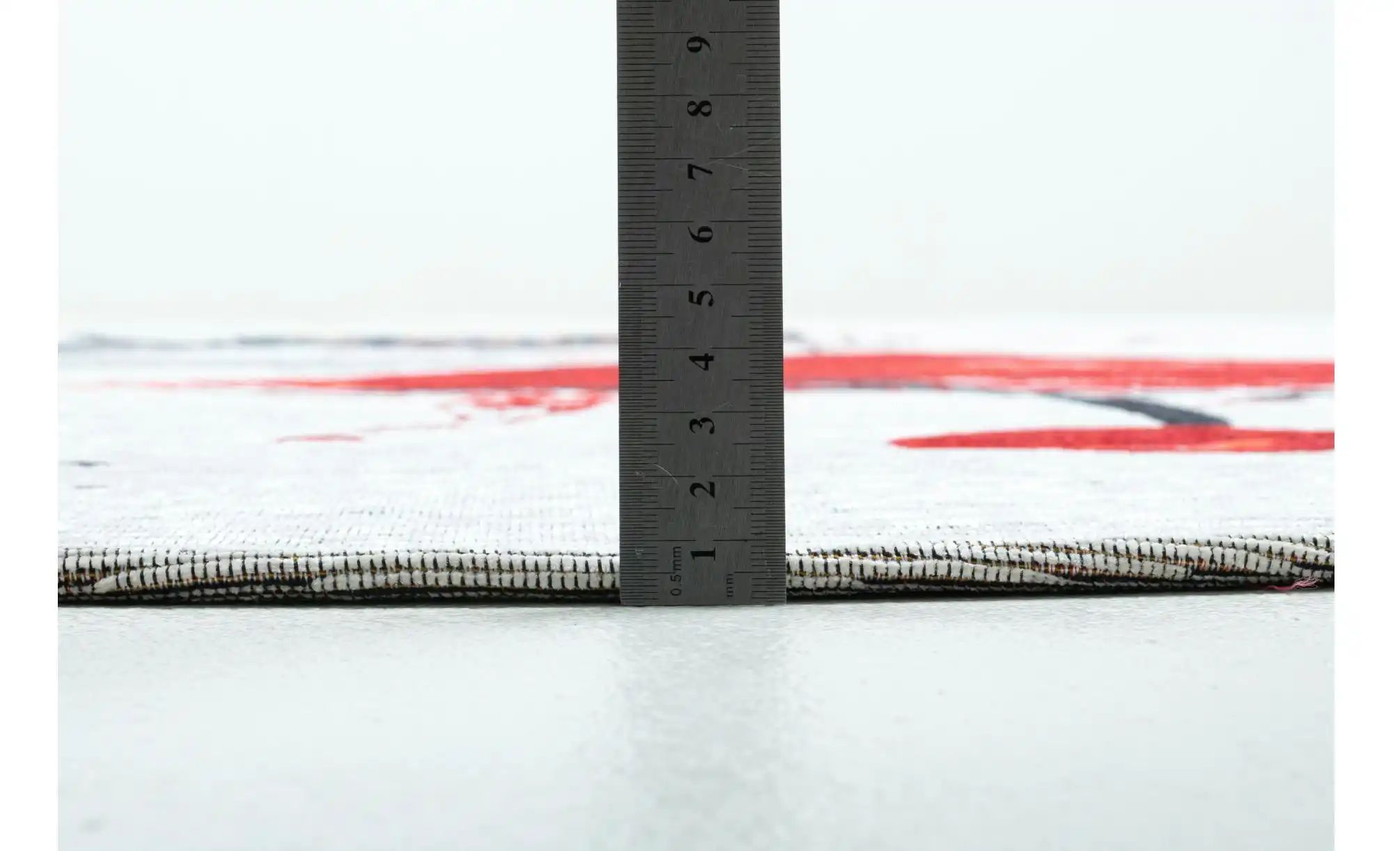 SANSIBAR Sylt Webteppich  Keitum ¦ rot ¦ Synthetische Fasern ¦ Maße (cm): B günstig online kaufen