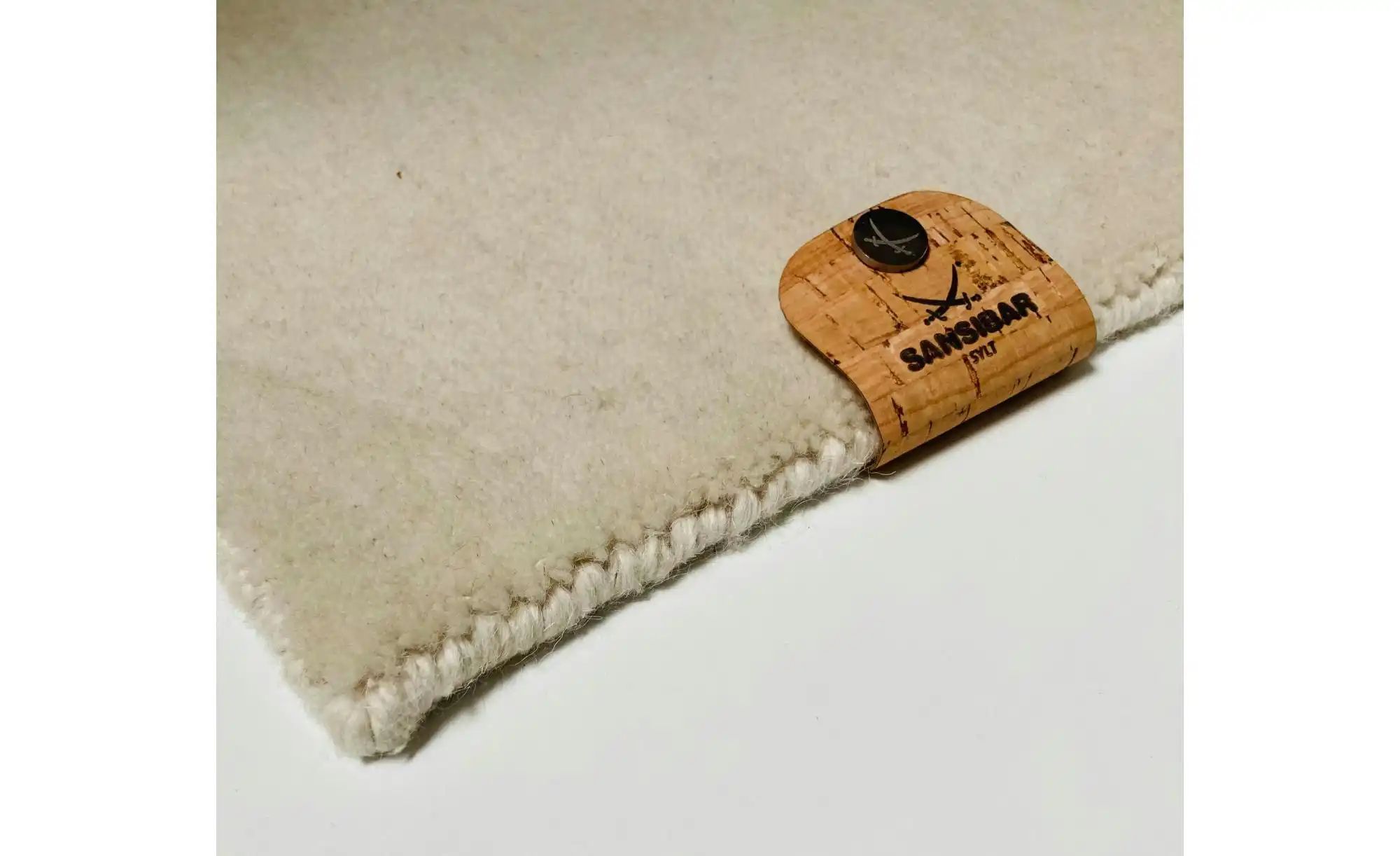 Thumbnail - SANSIBAR Sylt Wollteppich  List ¦ creme ¦ Wolle ¦ Maße (cm): B: 90 Teppiche > Kurzflorteppiche - Höffner