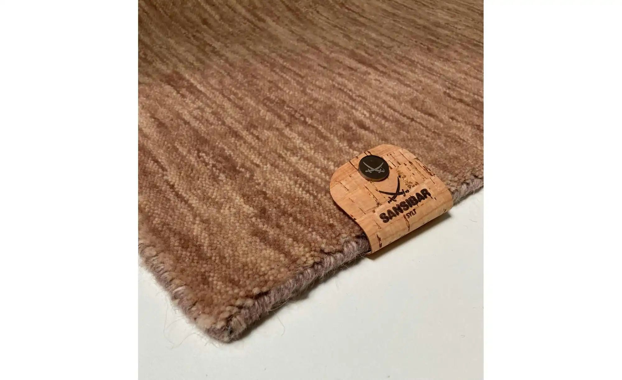 SANSIBAR Sylt Wollteppich  List ¦ beige ¦ Wolle ¦ Maße (cm): B: 140 H: 1,3 günstig online kaufen