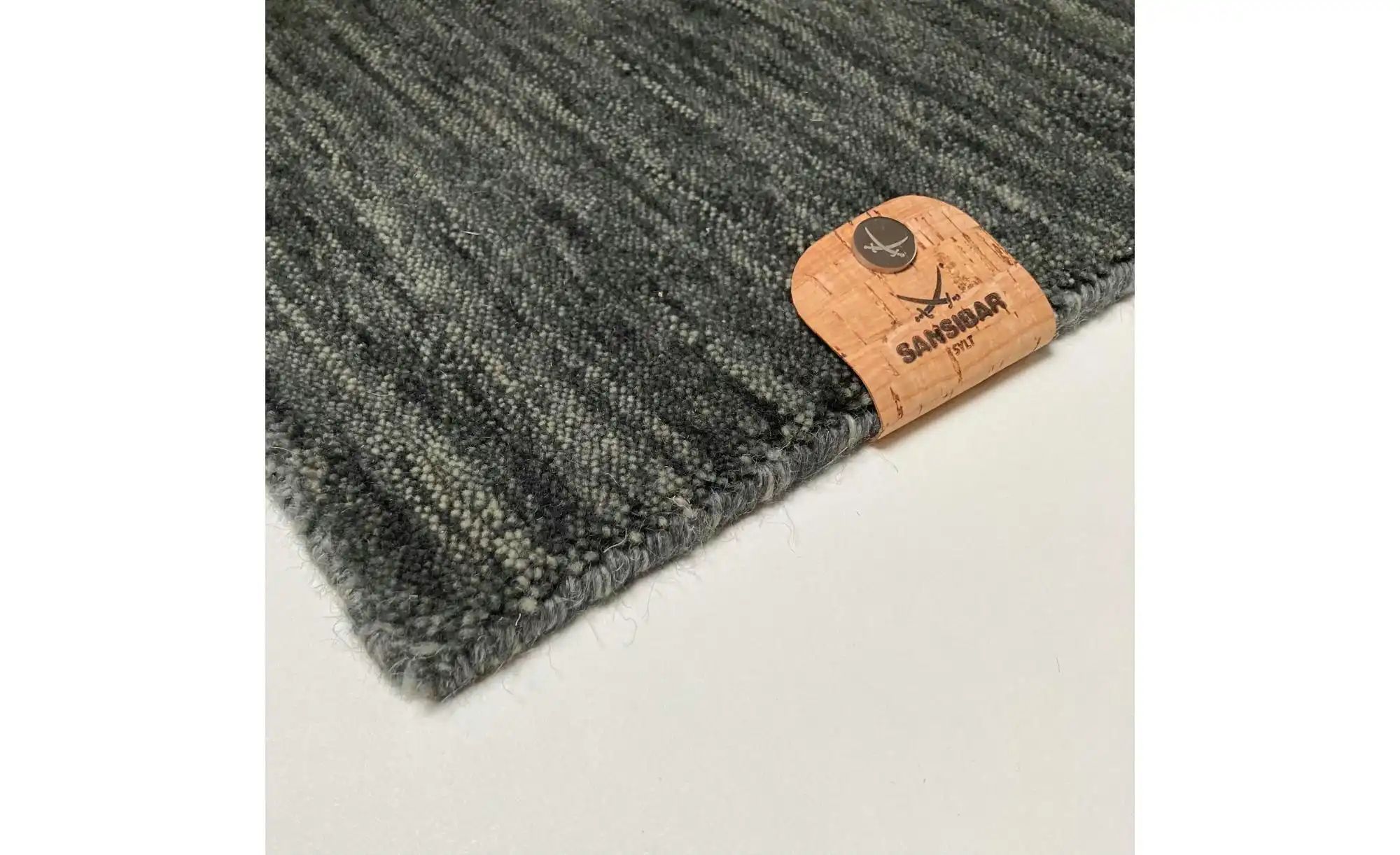 SANSIBAR Sylt Wollteppich  List ¦ grau ¦ Wolle ¦ Maße (cm): B: 90 Teppiche günstig online kaufen