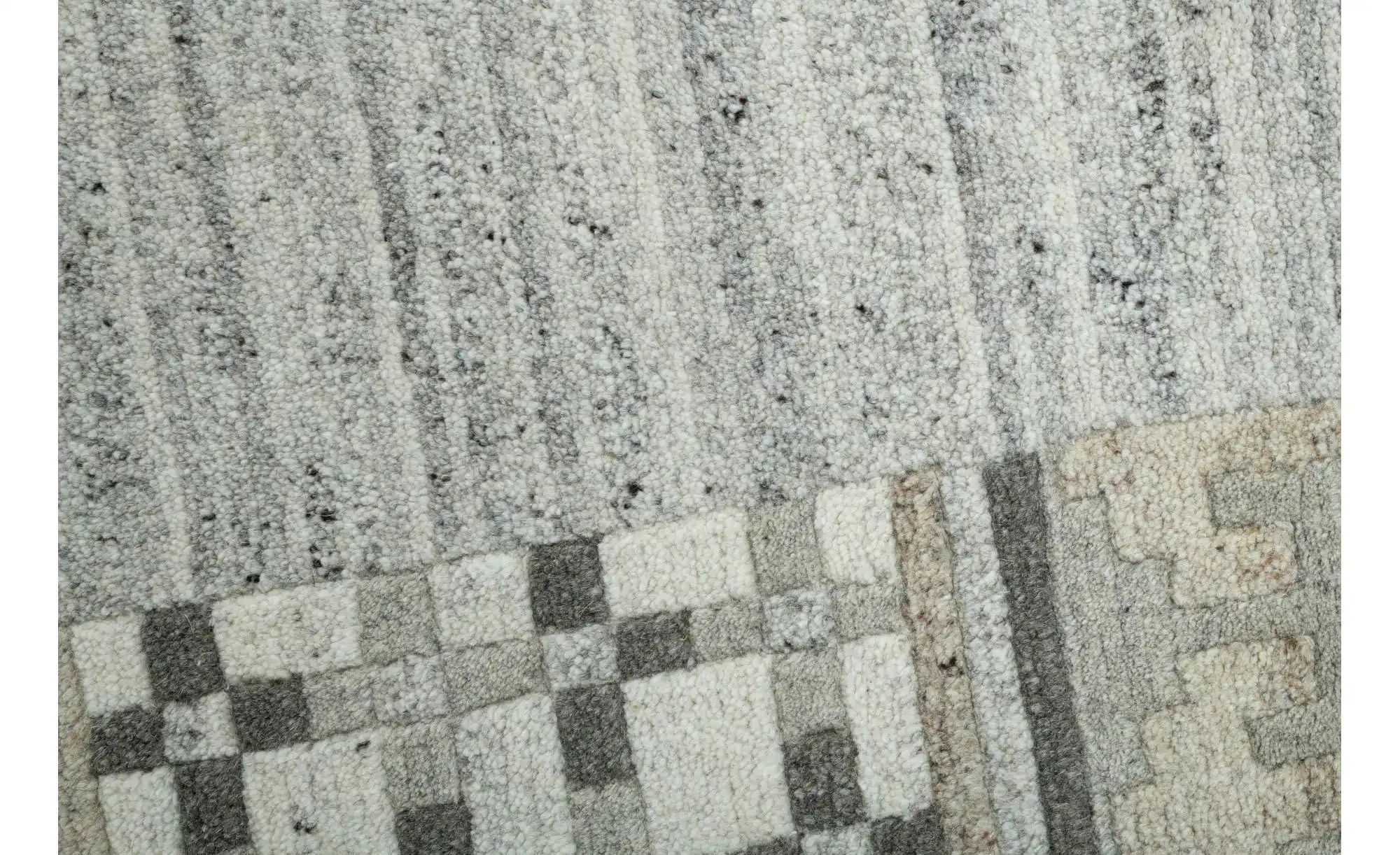 Thumbnail - THEKO Wollteppich Royal Natur ¦ grau ¦ Wolle ¦ Maße (cm): B: 70 H: 1,4 Teppiche > Naturteppiche - Höffner