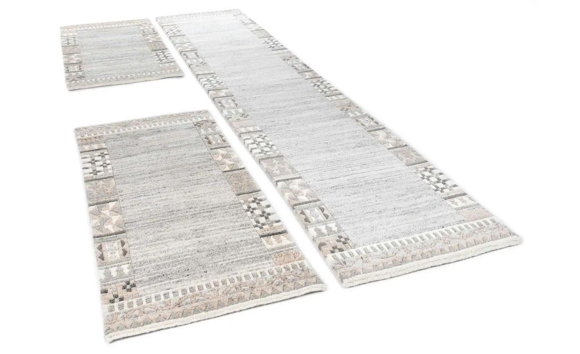 Thumbnail - THEKO Wollteppich Royal Natur ¦ grau ¦ Wolle ¦ Maße (cm): B: 70 H: 1,4 Teppiche > Naturteppiche - Höffner