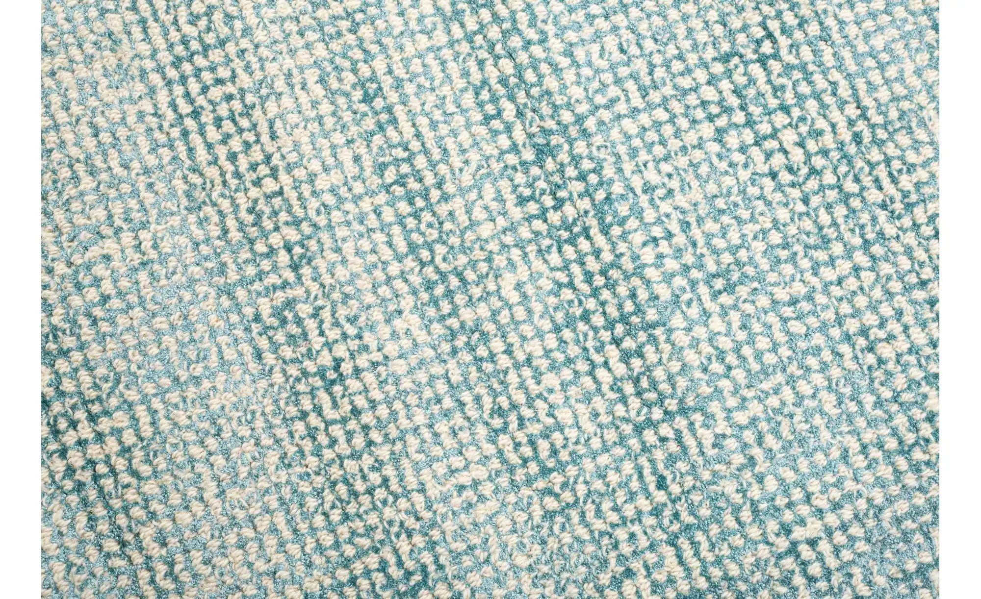 Thumbnail - Tom Tailor Wollteppich  Groove ¦ blau ¦ Viskose ¦ Maße (cm): B: 140 H: 1,5 Teppiche > Wohnteppiche - Höffner