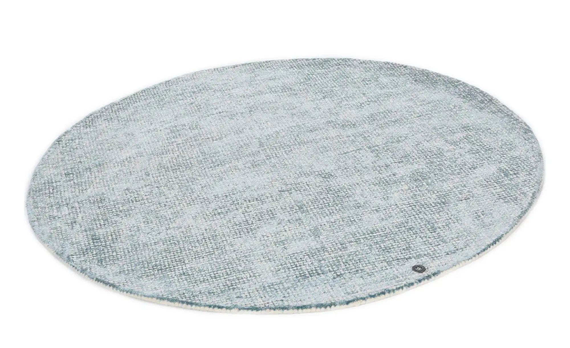 Thumbnail - Tom Tailor Wollteppich  Groove ¦ blau ¦ Viskose ¦ Maße (cm): B: 140 H: 1,5 Teppiche > Wohnteppiche - Höffner