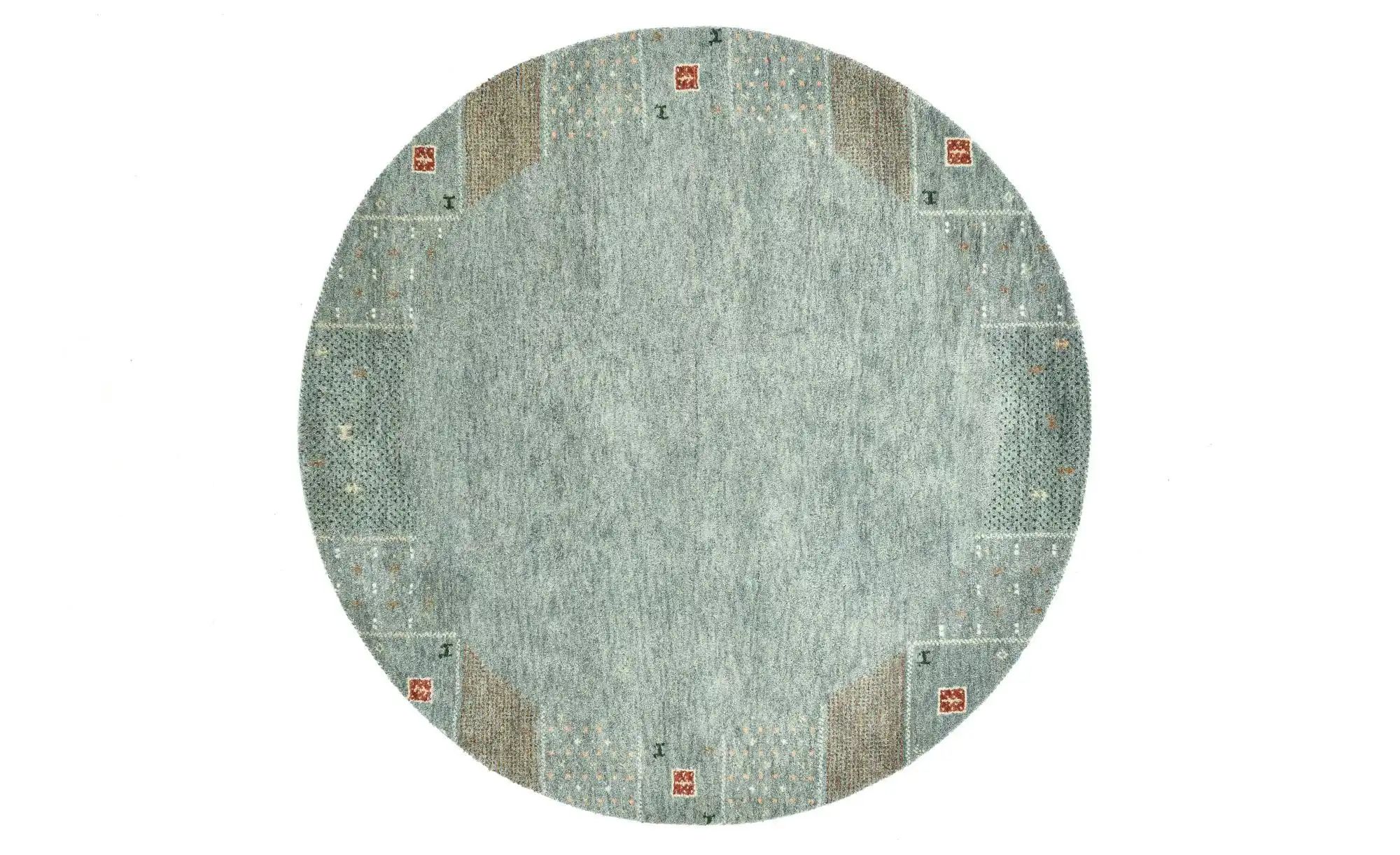 THEKO Wollteppich Denver ¦ grau ¦ Wolle ¦ Maße (cm): B: 190 H: 1,6 Heimtextilien > Teppiche > Orientteppiche - Höffner