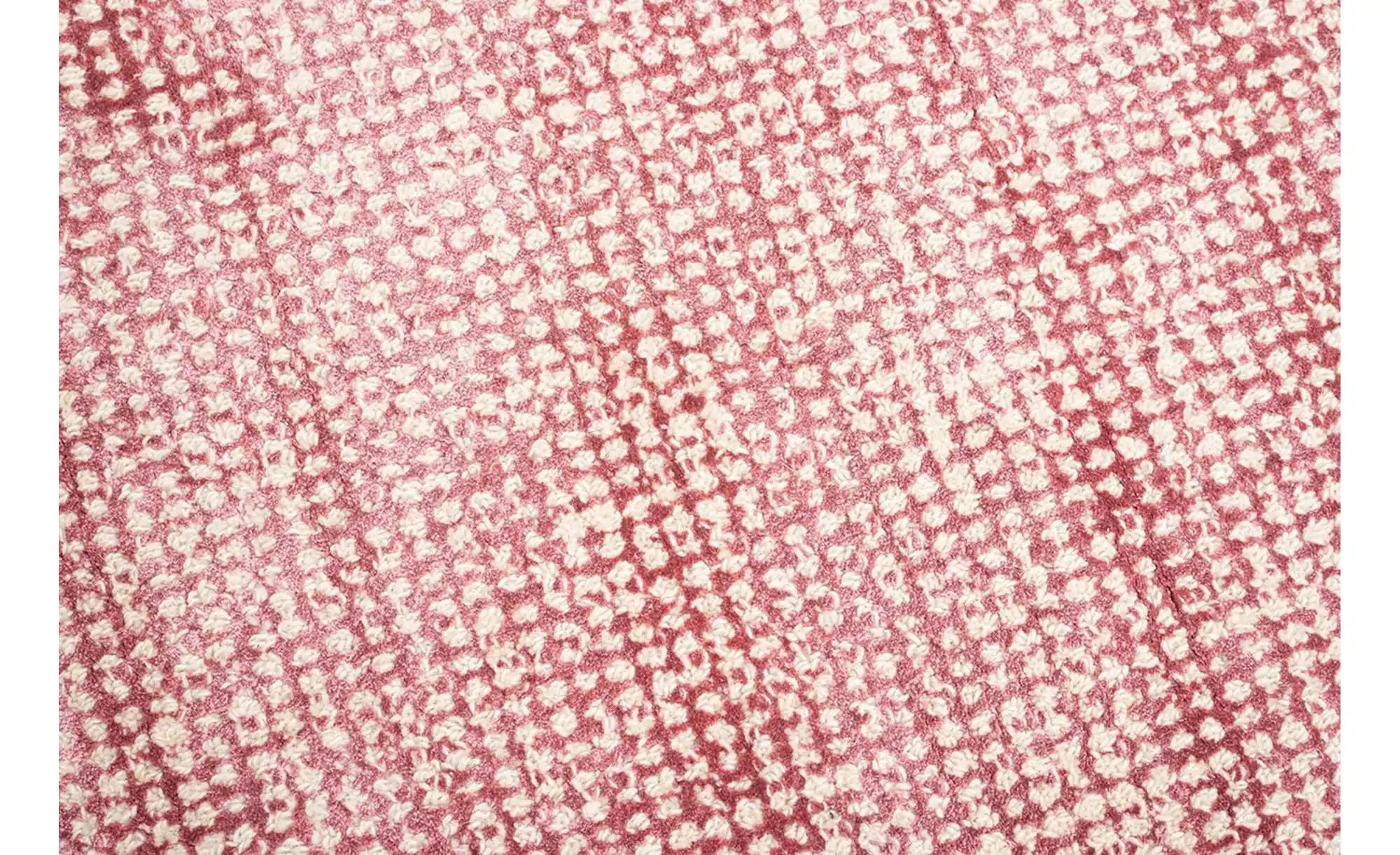 Tom Tailor Wollteppich  Groove ¦ rosa/pink ¦ Viskose ¦ Maße (cm): B: 140 H: günstig online kaufen