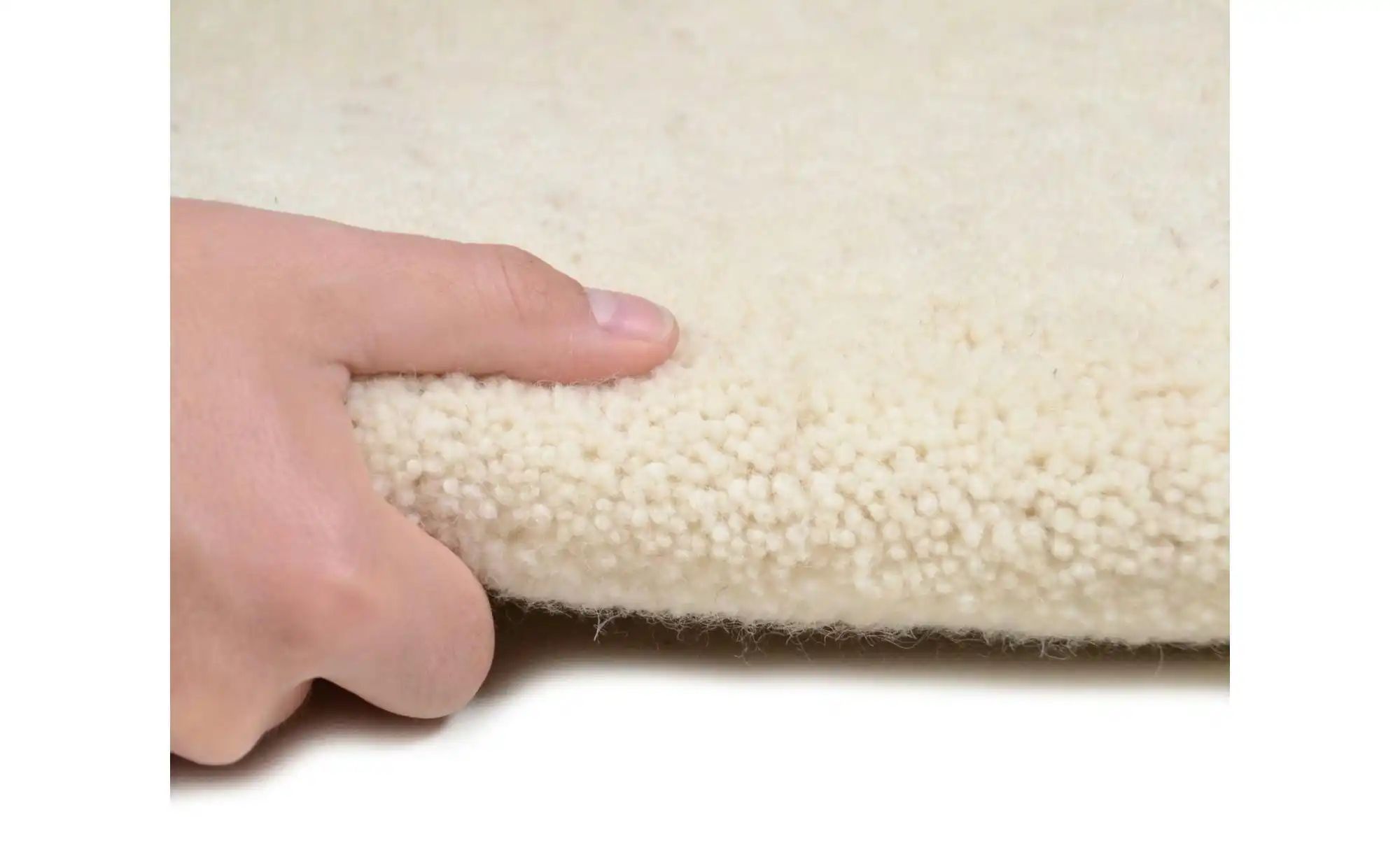 Thumbnail - THEKO Berberteppich Imaba Sup ¦ beige ¦ Wolle ¦ Maße (cm): B: 150 H: 2,8 Teppiche > Mehr Teppiche > Runde Teppiche - Hö...